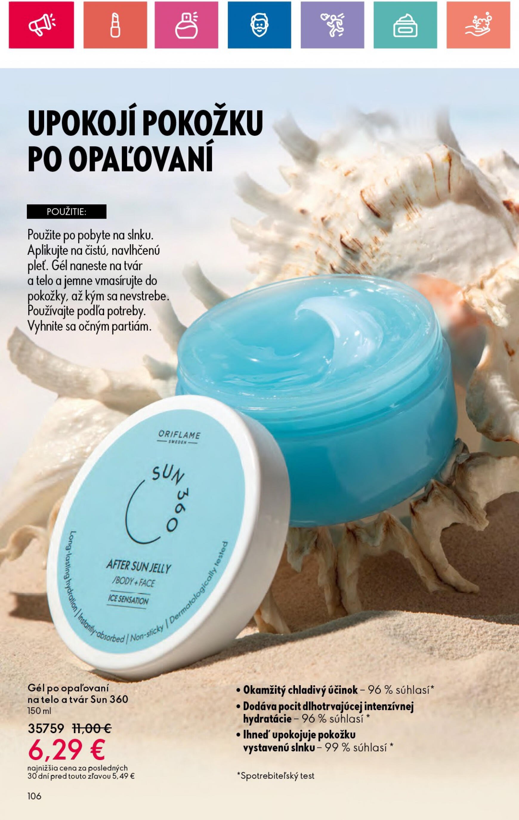 oriflame - ORIFLAME leták platný od 30.07. - 19.08. - page: 106