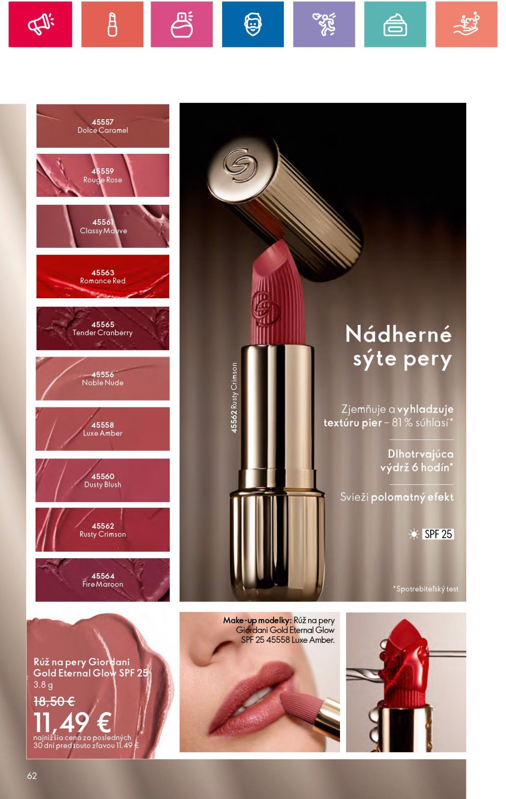 oriflame - ORIFLAME leták platný od 30.07. - 19.08. - page: 62