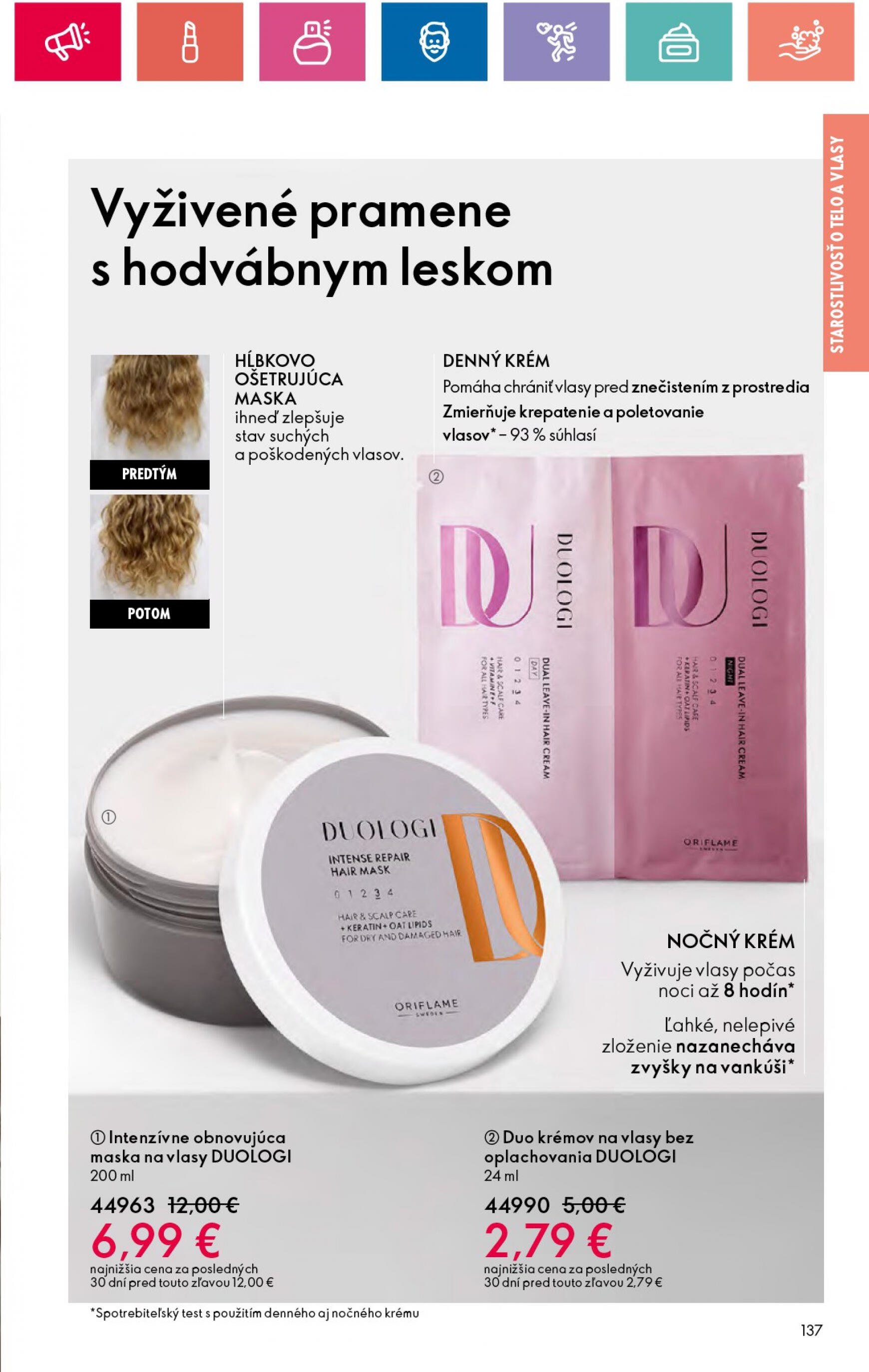 oriflame - ORIFLAME leták platný od 30.07. - 19.08. - page: 137