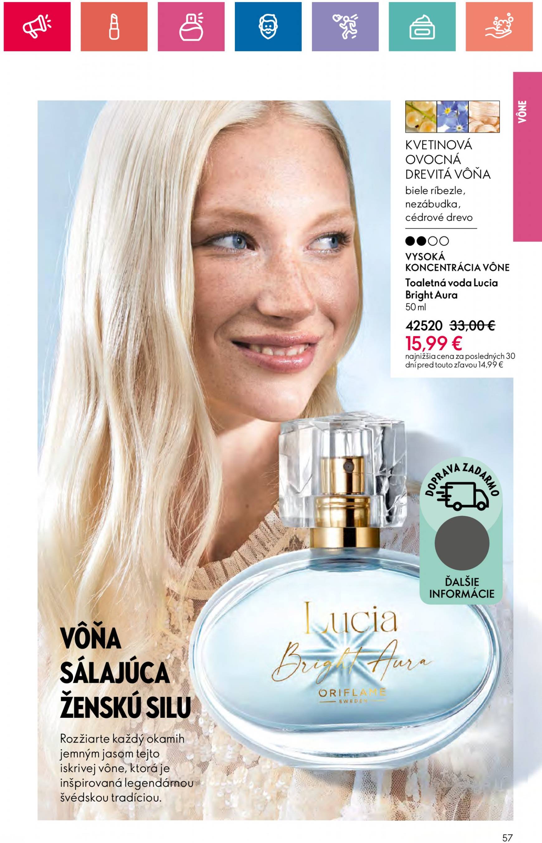 oriflame - ORIFLAME leták platný od 20.08. - 09.09. - page: 57