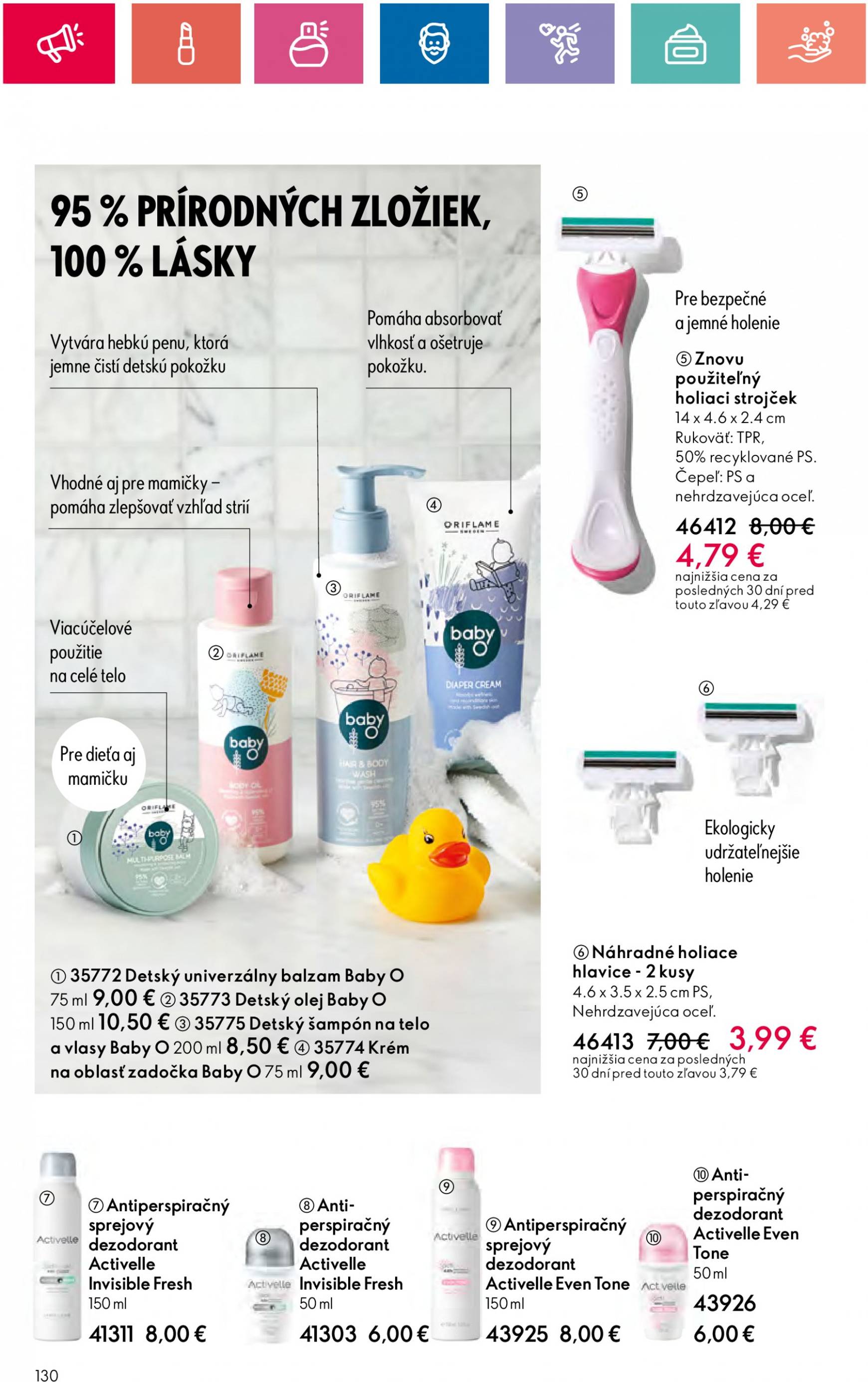 oriflame - ORIFLAME leták platný od 20.08. - 09.09. - page: 130