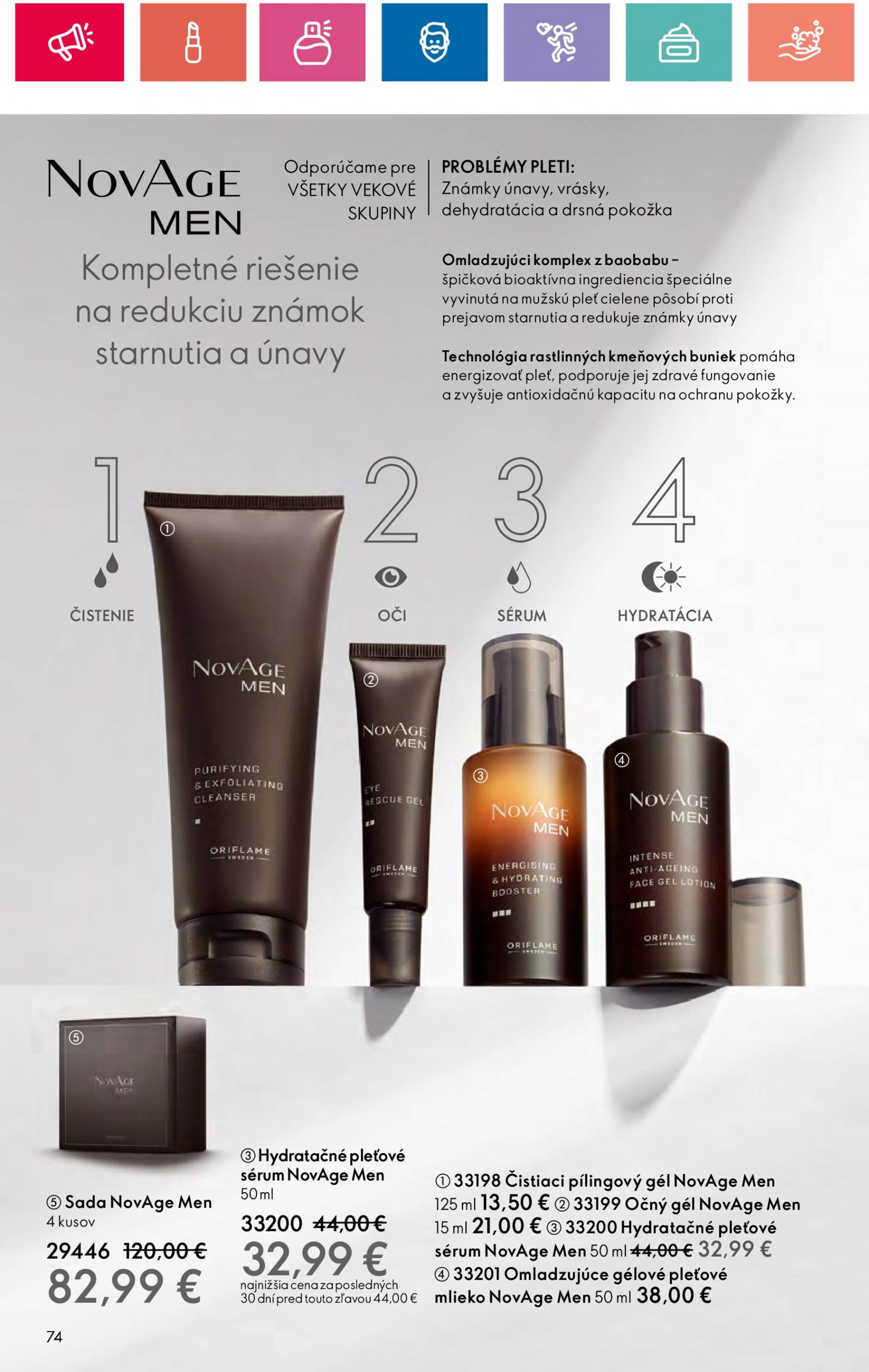 oriflame - ORIFLAME leták platný od 20.08. - 09.09. - page: 74