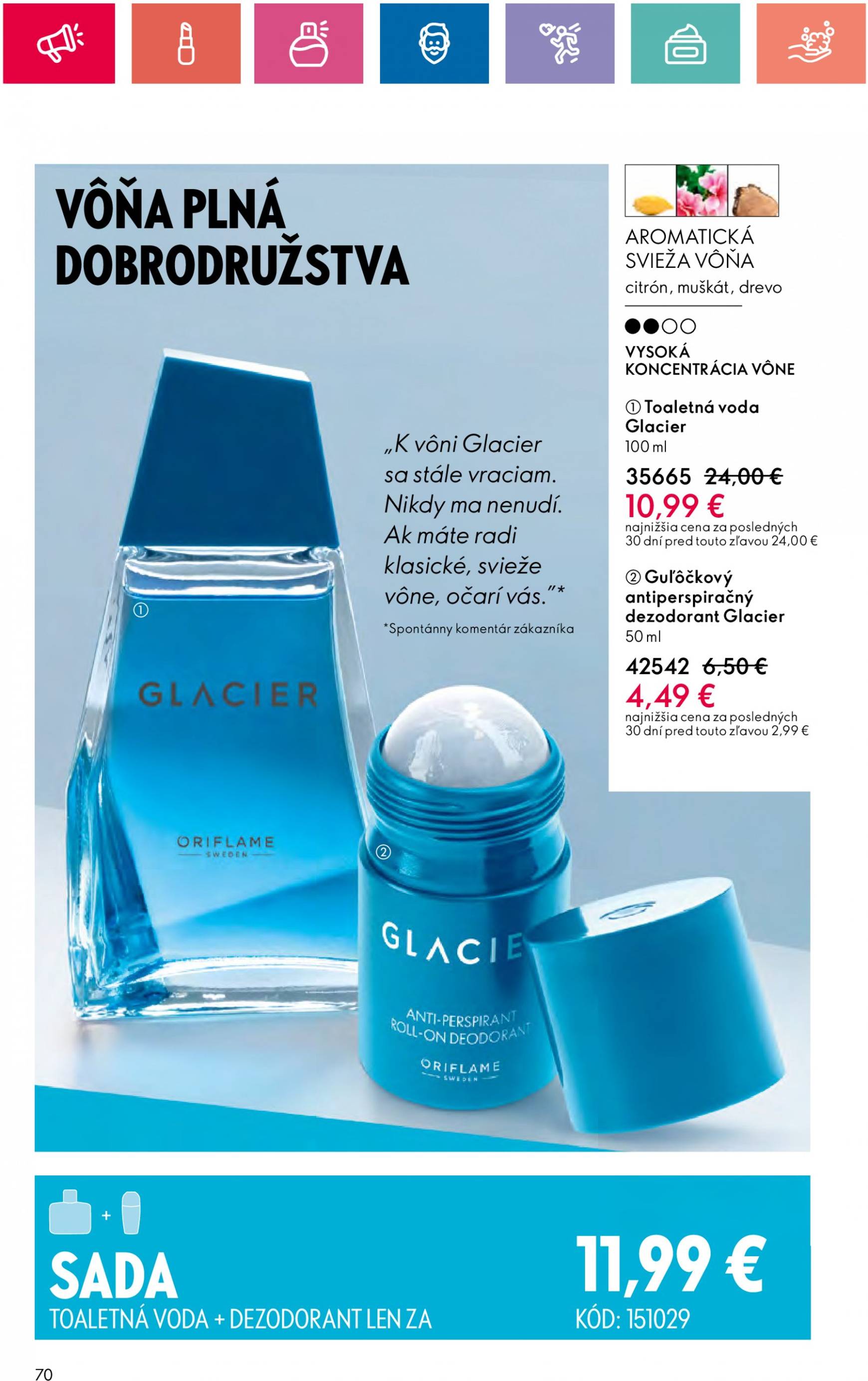 oriflame - ORIFLAME leták platný od 20.08. - 09.09. - page: 70