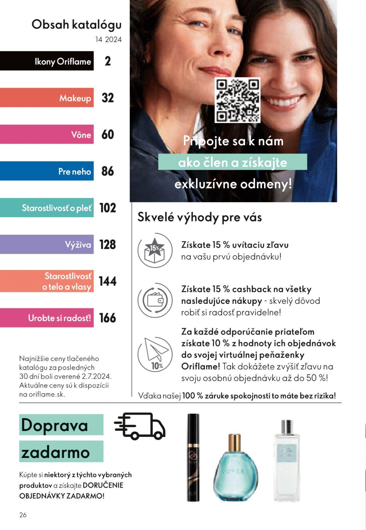 oriflame - Katalóg Oriflame 14 2024 » Aktuálny leták online 01.10.2024 - 19.10.2024 - page: 26