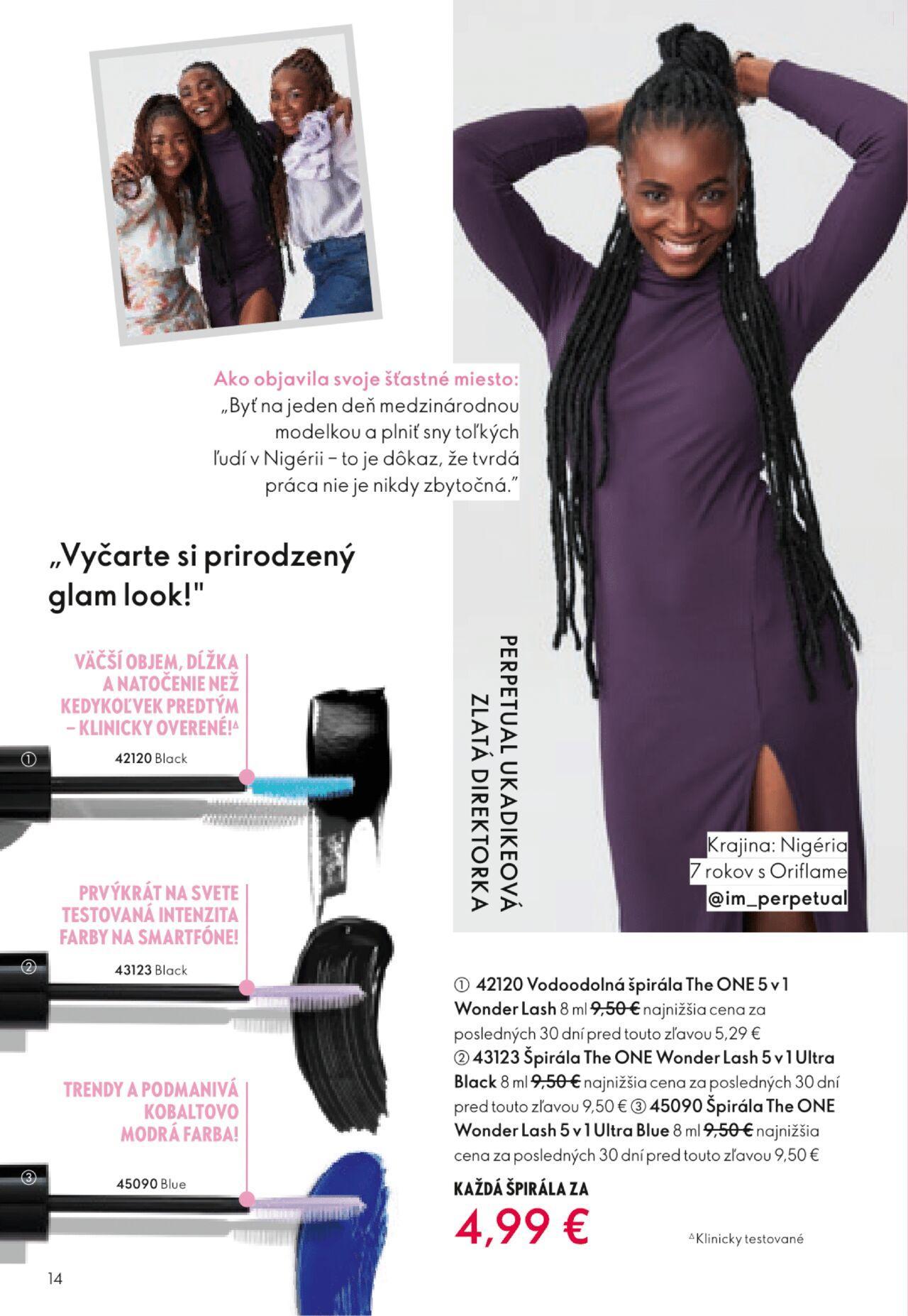 oriflame - Katalóg Oriflame 14 2024 » Aktuálny leták online 01.10.2024 - 19.10.2024 - page: 14