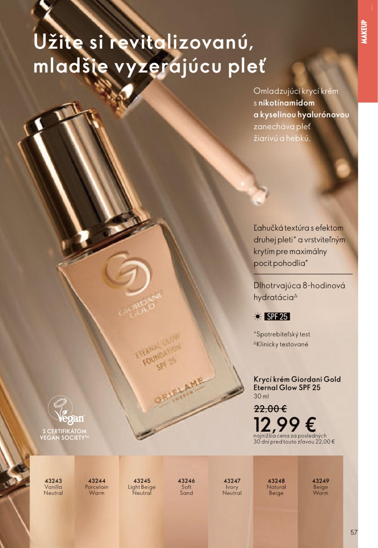 oriflame - Katalóg Oriflame 14 2024 » Aktuálny leták online 01.10.2024 - 19.10.2024 - page: 57