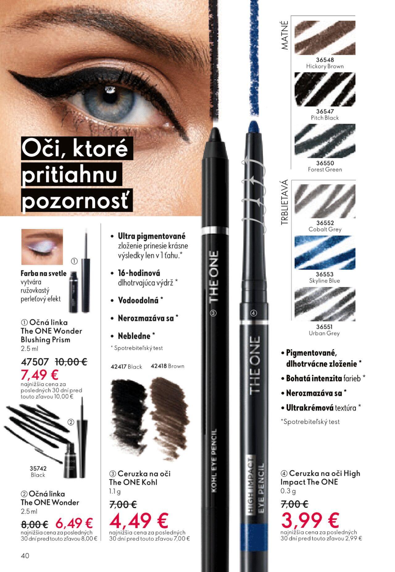 oriflame - Katalóg Oriflame 14 2024 » Aktuálny leták online 01.10.2024 - 19.10.2024 - page: 40