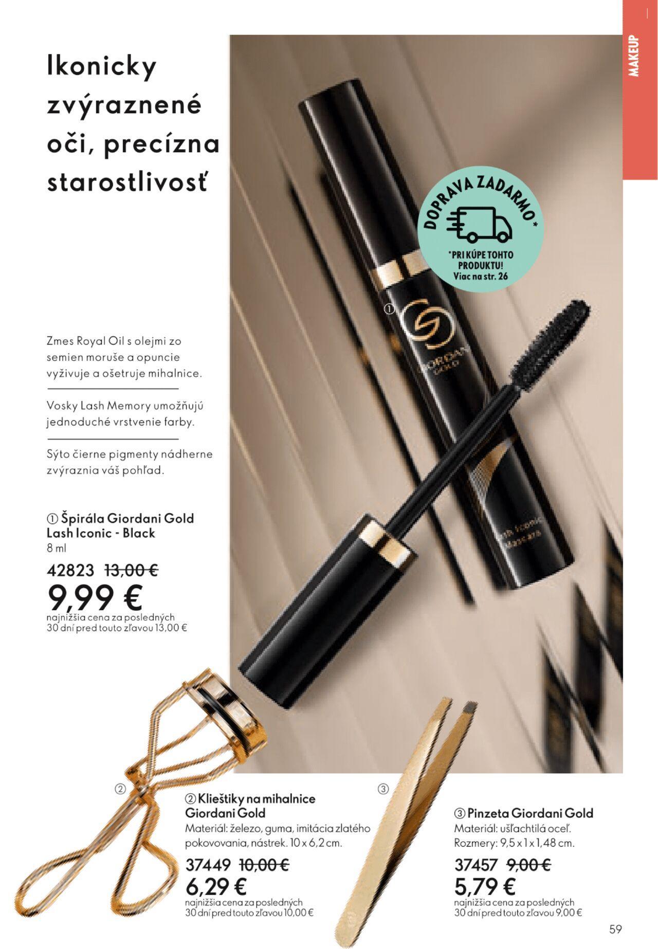 oriflame - Katalóg Oriflame 14 2024 » Aktuálny leták online 01.10.2024 - 19.10.2024 - page: 59