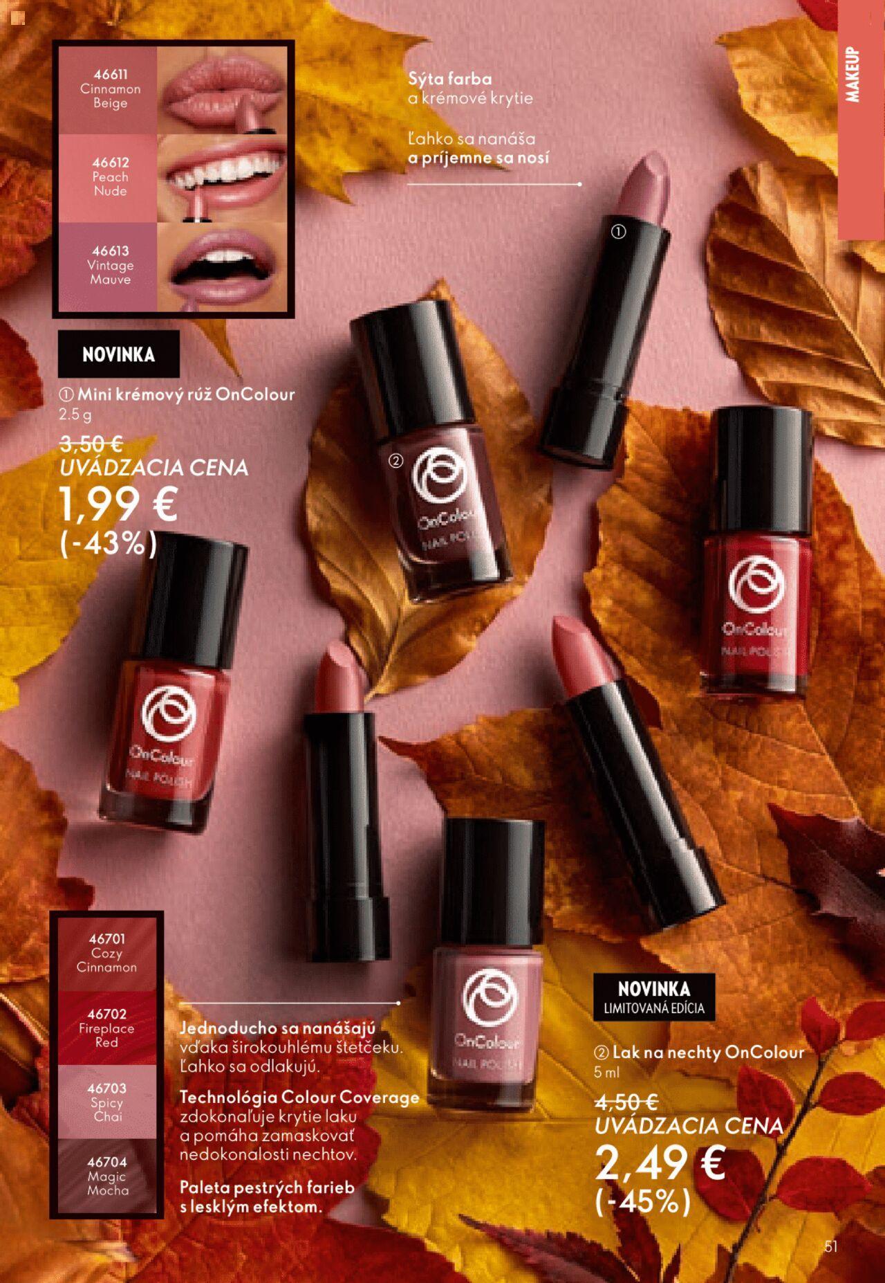 oriflame - Katalóg Oriflame 14 2024 » Aktuálny leták online 01.10.2024 - 19.10.2024 - page: 51