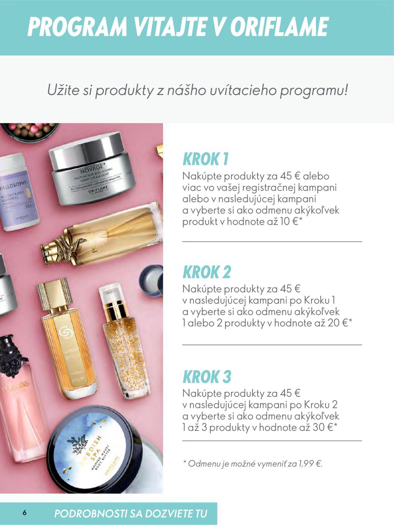 oriflame - Oriflame Perfektný štart » Aktuálny leták online od pondelka 29.04.2024 - page: 6