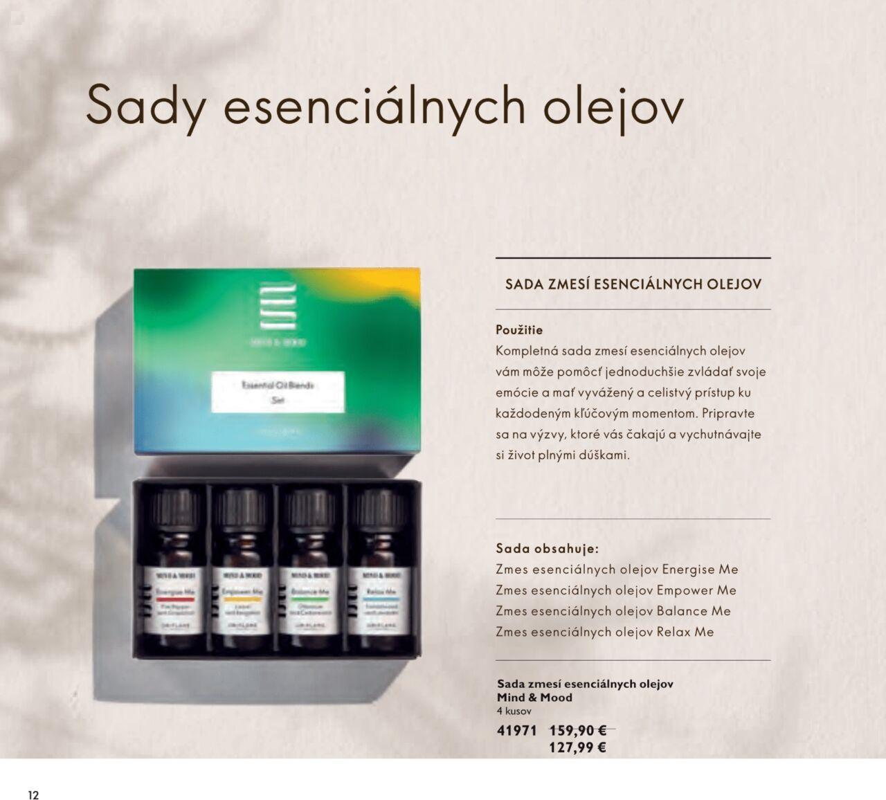 oriflame - Oriflame Minikatalóg Mind&Mood » Aktuálny leták online od štvrtka 08.02.2024 - page: 12