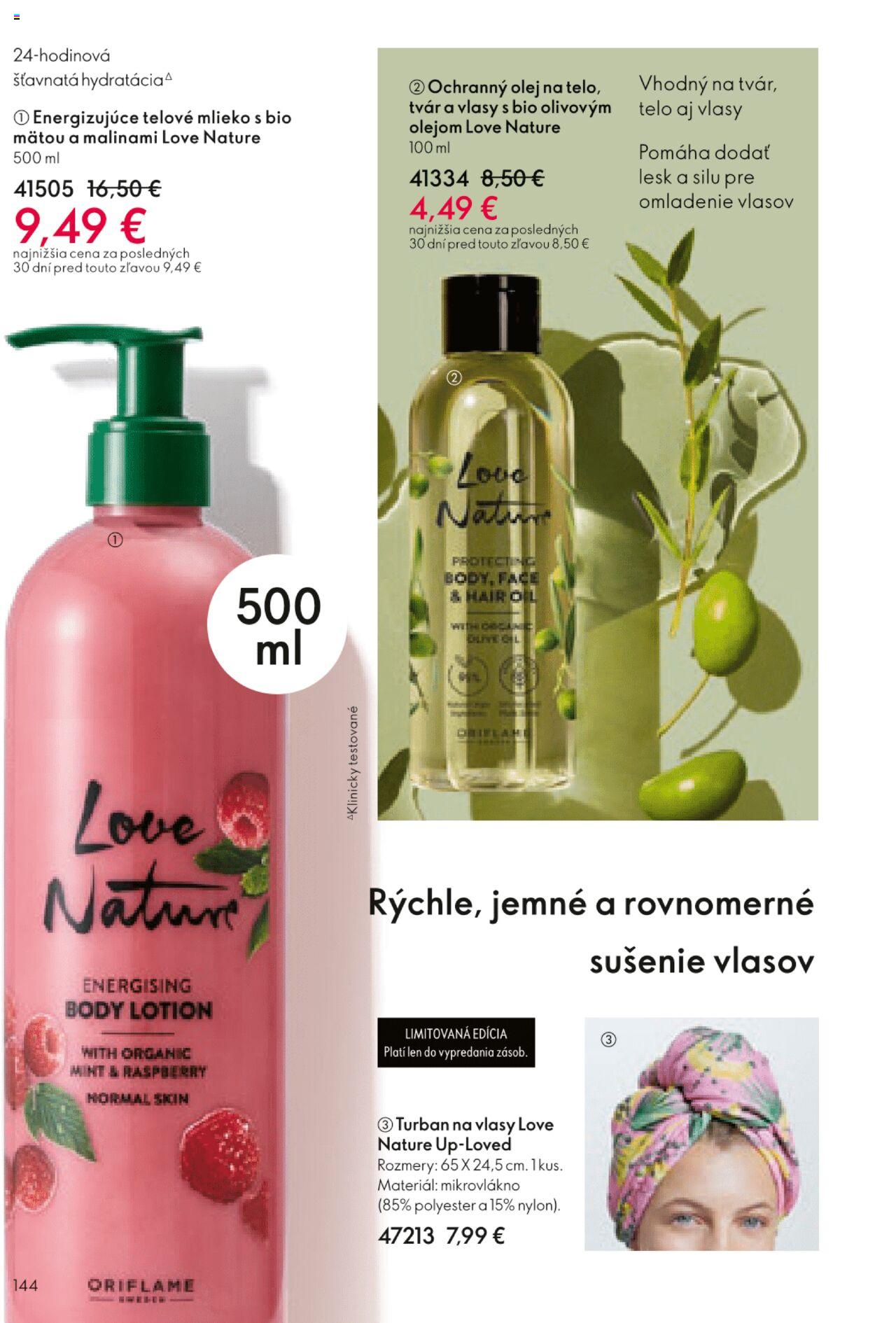 oriflame - Katalóg Oriflame 15 2024 » Aktuálny leták online 20.10.2024 - 09.11.2024 - page: 144