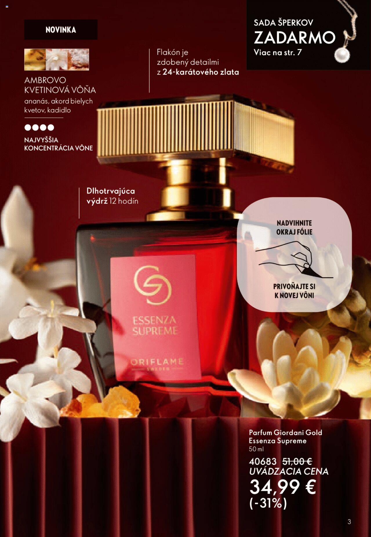 oriflame - Katalóg Oriflame 15 2024 » Aktuálny leták online 20.10.2024 - 09.11.2024 - page: 3