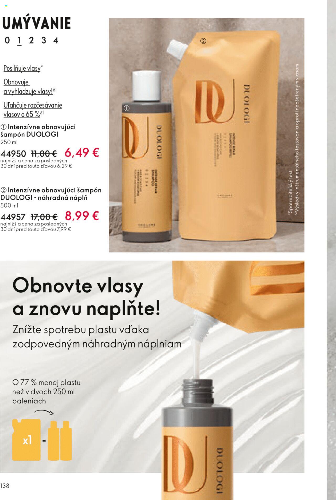 oriflame - Katalóg Oriflame 15 2024 » Aktuálny leták online 20.10.2024 - 09.11.2024 - page: 138