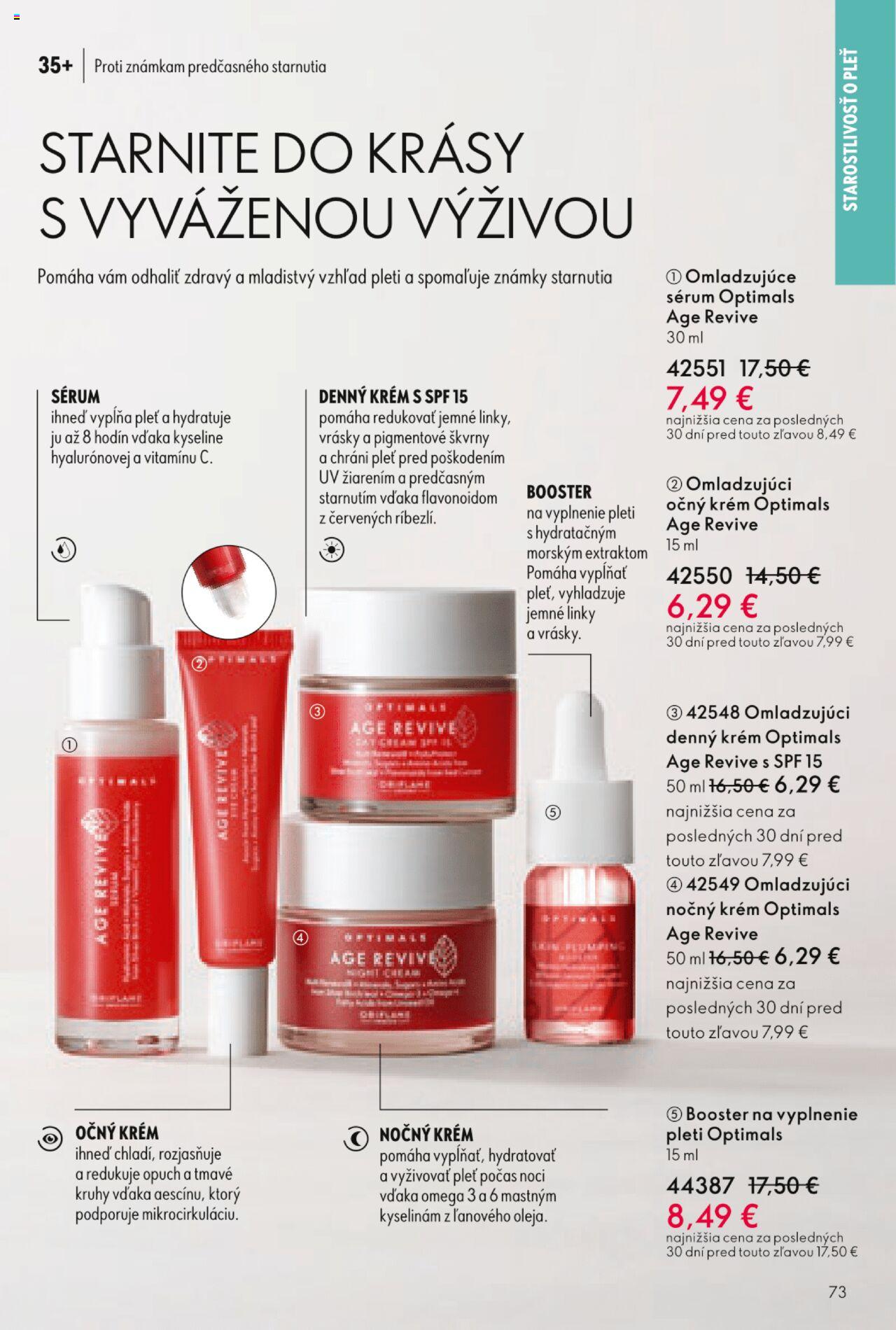 oriflame - Katalóg Oriflame 15 2024 » Aktuálny leták online 20.10.2024 - 09.11.2024 - page: 73