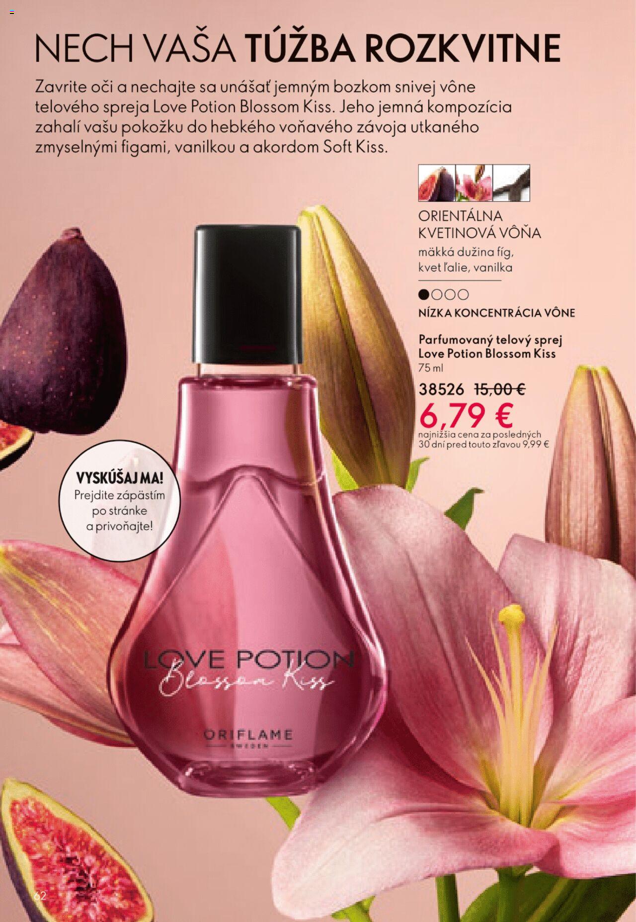 oriflame - Katalóg Oriflame 15 2024 » Aktuálny leták online 20.10.2024 - 09.11.2024 - page: 62