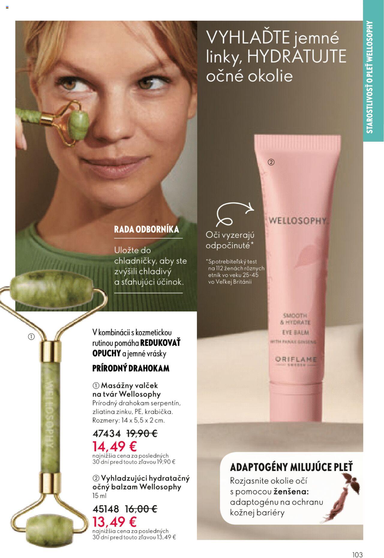 oriflame - Katalóg Oriflame 15 2024 » Aktuálny leták online 20.10.2024 - 09.11.2024 - page: 103