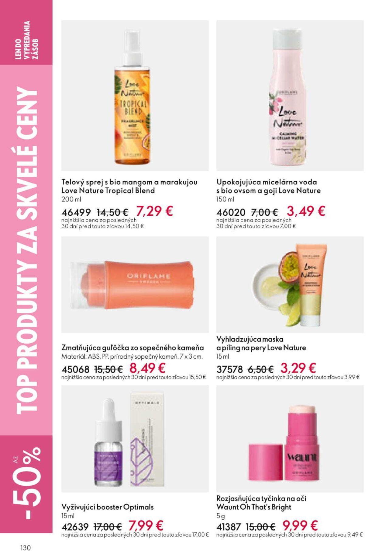 oriflame - Oriflame black friday » Aktuálny leták online 10.11.2024 - 30.11.2024 - page: 130