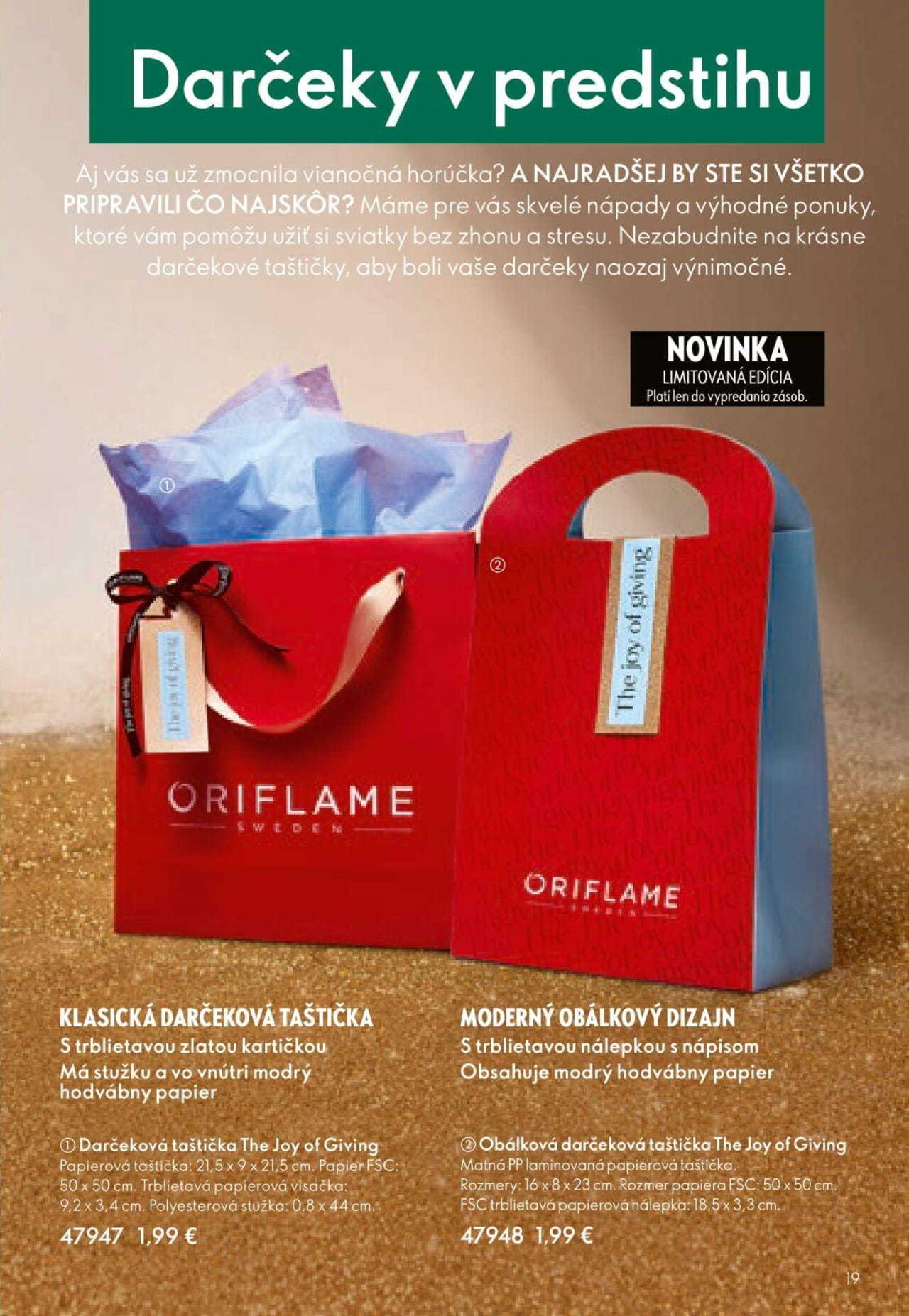 oriflame - Oriflame black friday » Aktuálny leták online 10.11.2024 - 30.11.2024 - page: 19