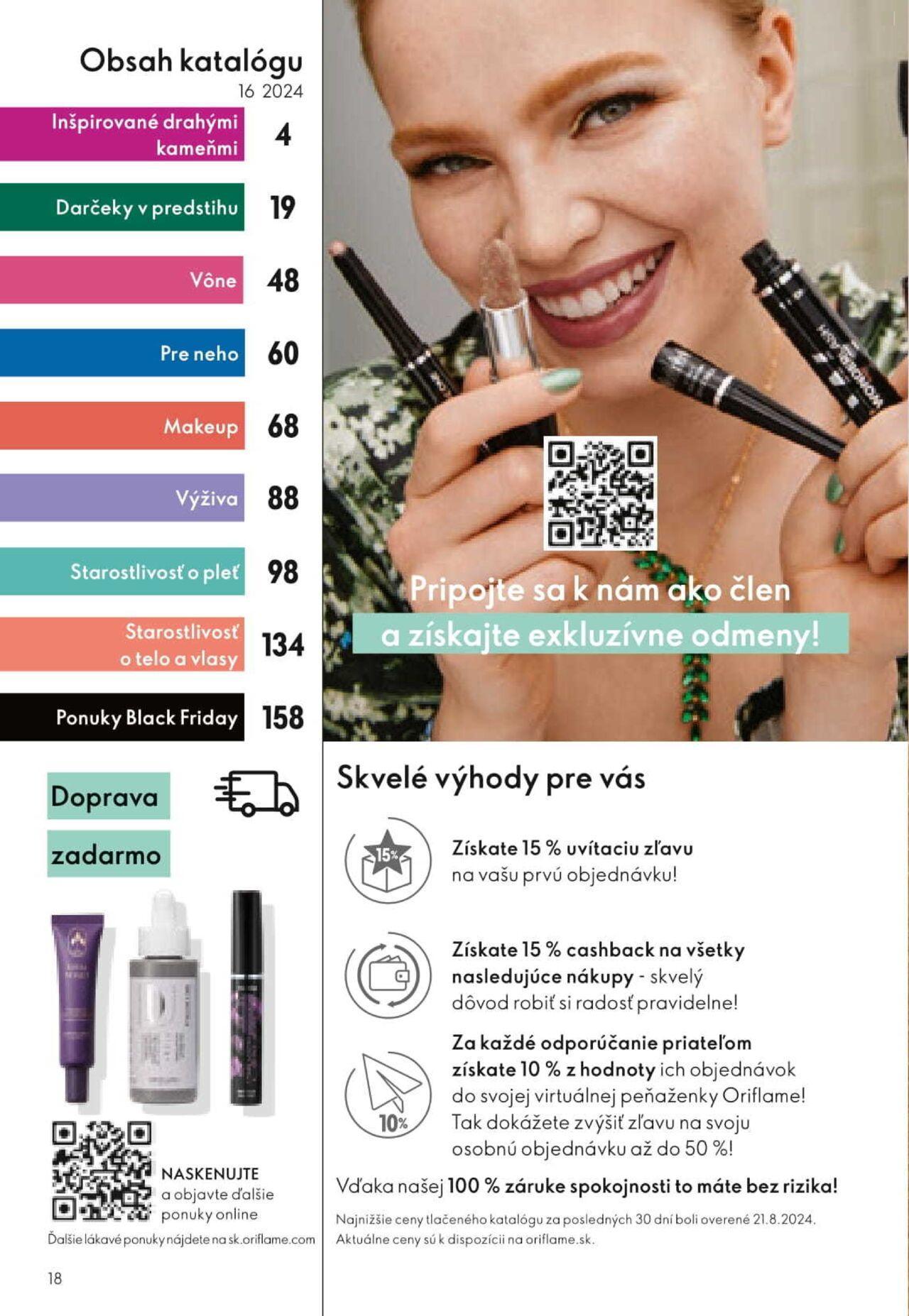 oriflame - Oriflame black friday » Aktuálny leták online 10.11.2024 - 30.11.2024 - page: 18