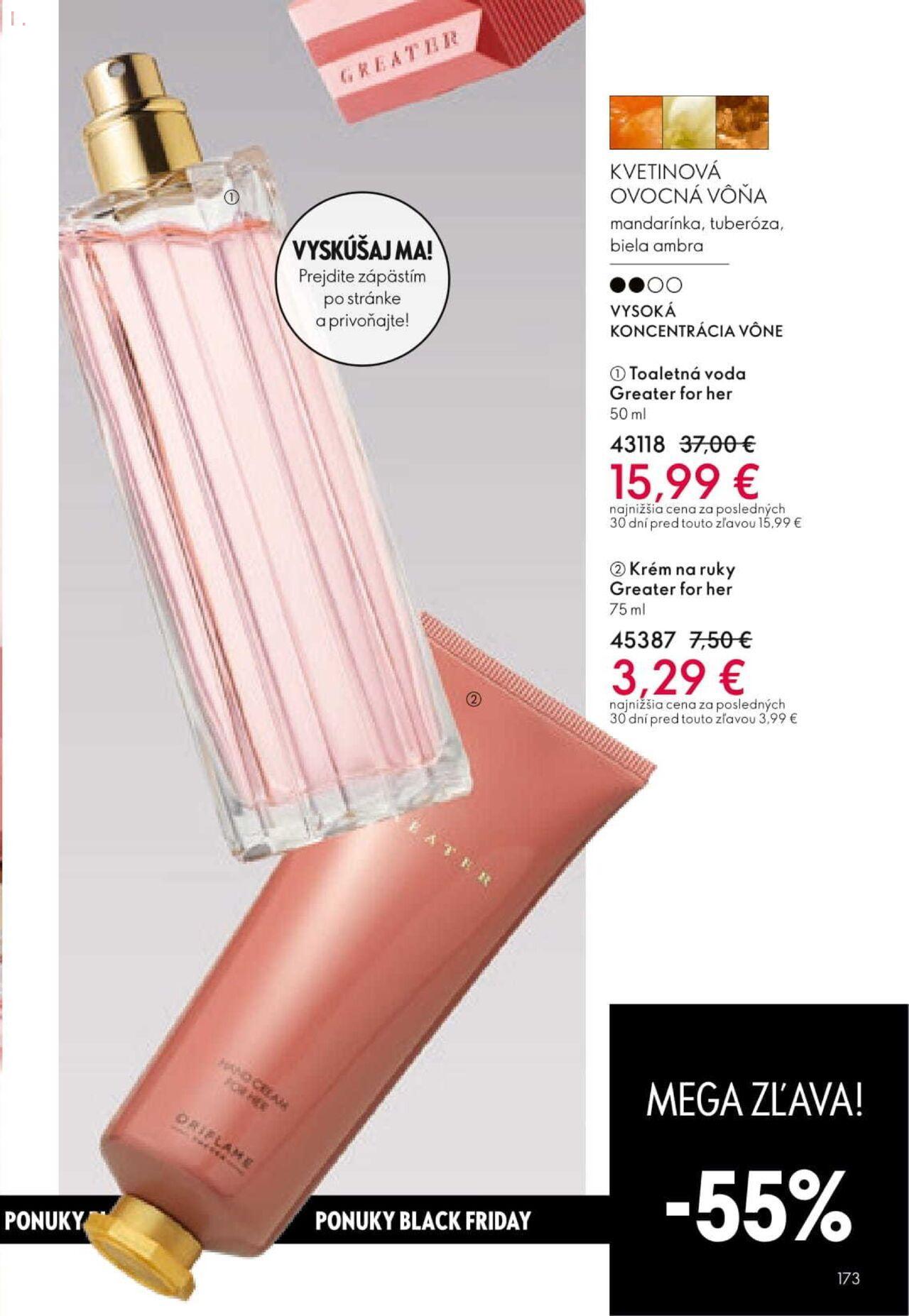 oriflame - Oriflame black friday » Aktuálny leták online 10.11.2024 - 30.11.2024 - page: 173