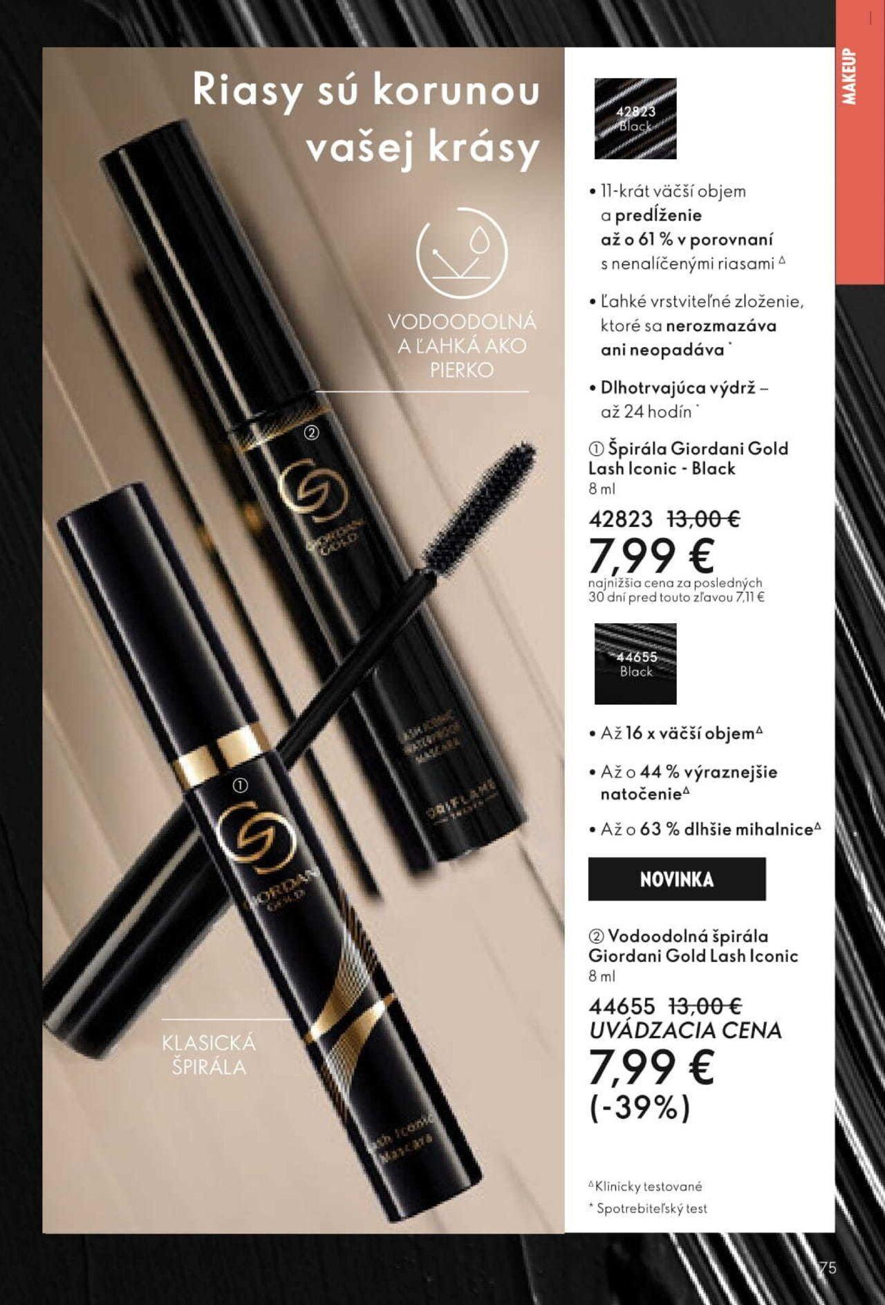 oriflame - Oriflame black friday » Aktuálny leták online 10.11.2024 - 30.11.2024 - page: 75