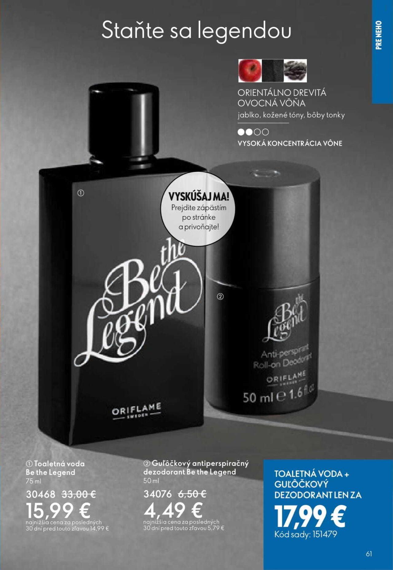 oriflame - Oriflame black friday » Aktuálny leták online 10.11.2024 - 30.11.2024 - page: 61