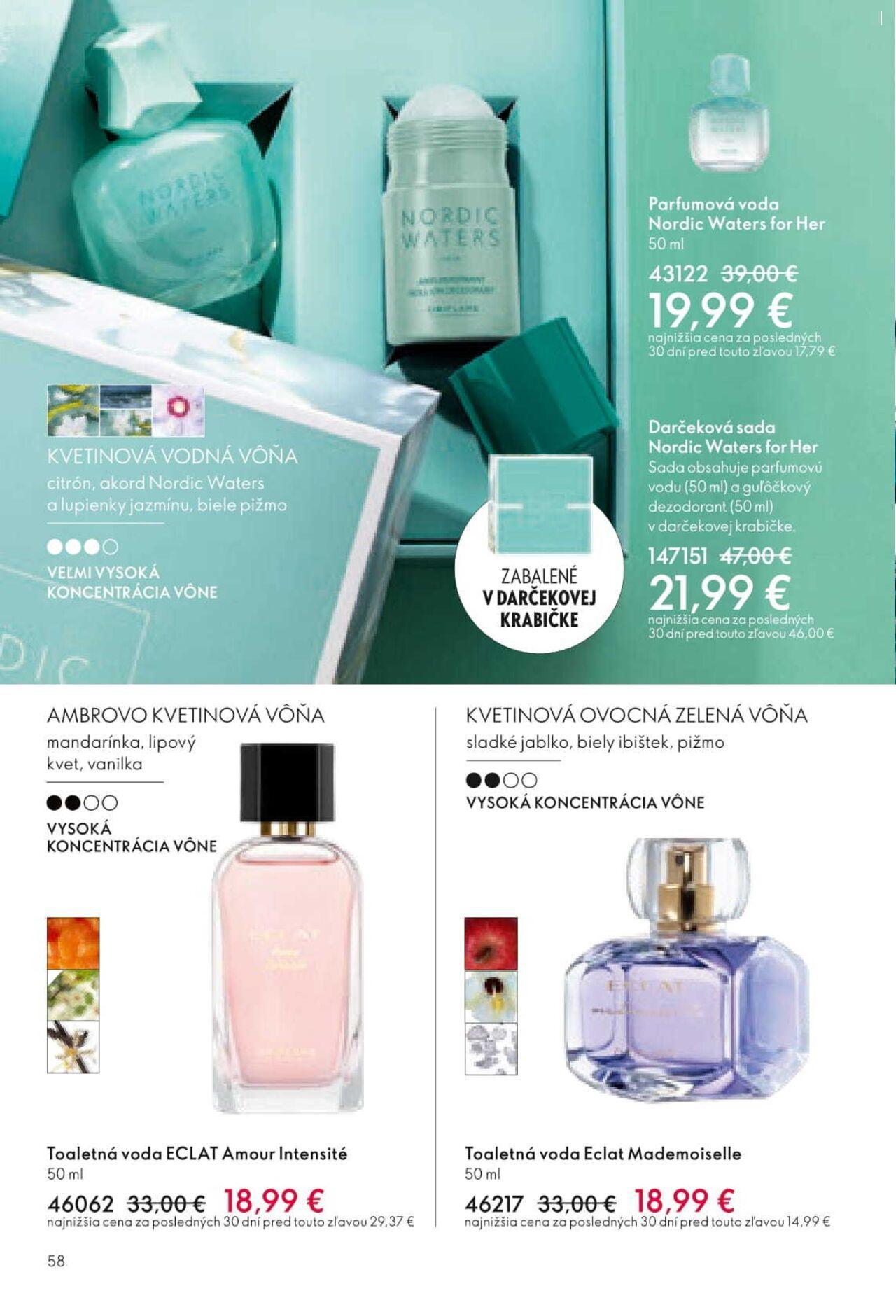 oriflame - Oriflame black friday » Aktuálny leták online 10.11.2024 - 30.11.2024 - page: 58