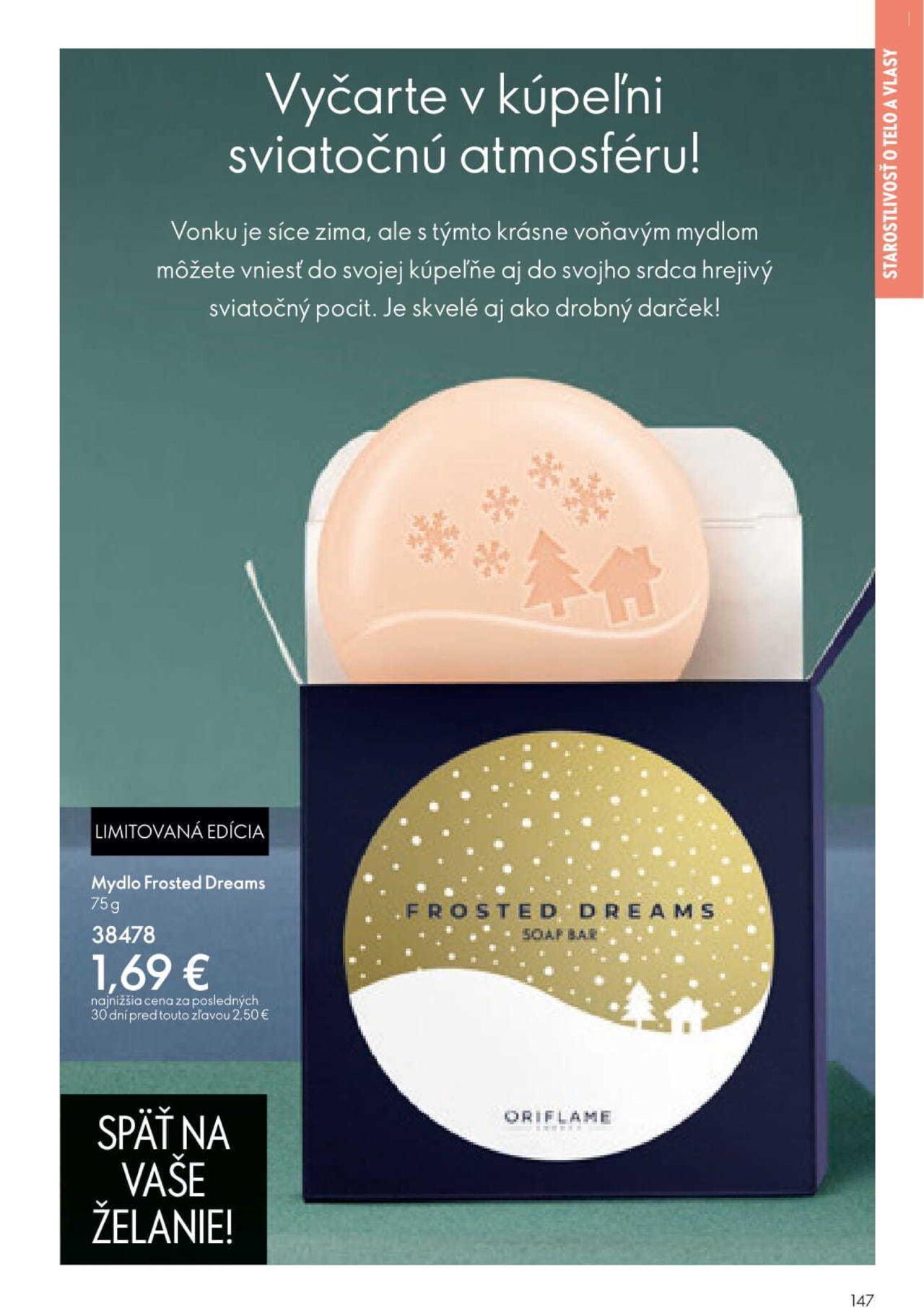 oriflame - Oriflame black friday » Aktuálny leták online 10.11.2024 - 30.11.2024 - page: 147