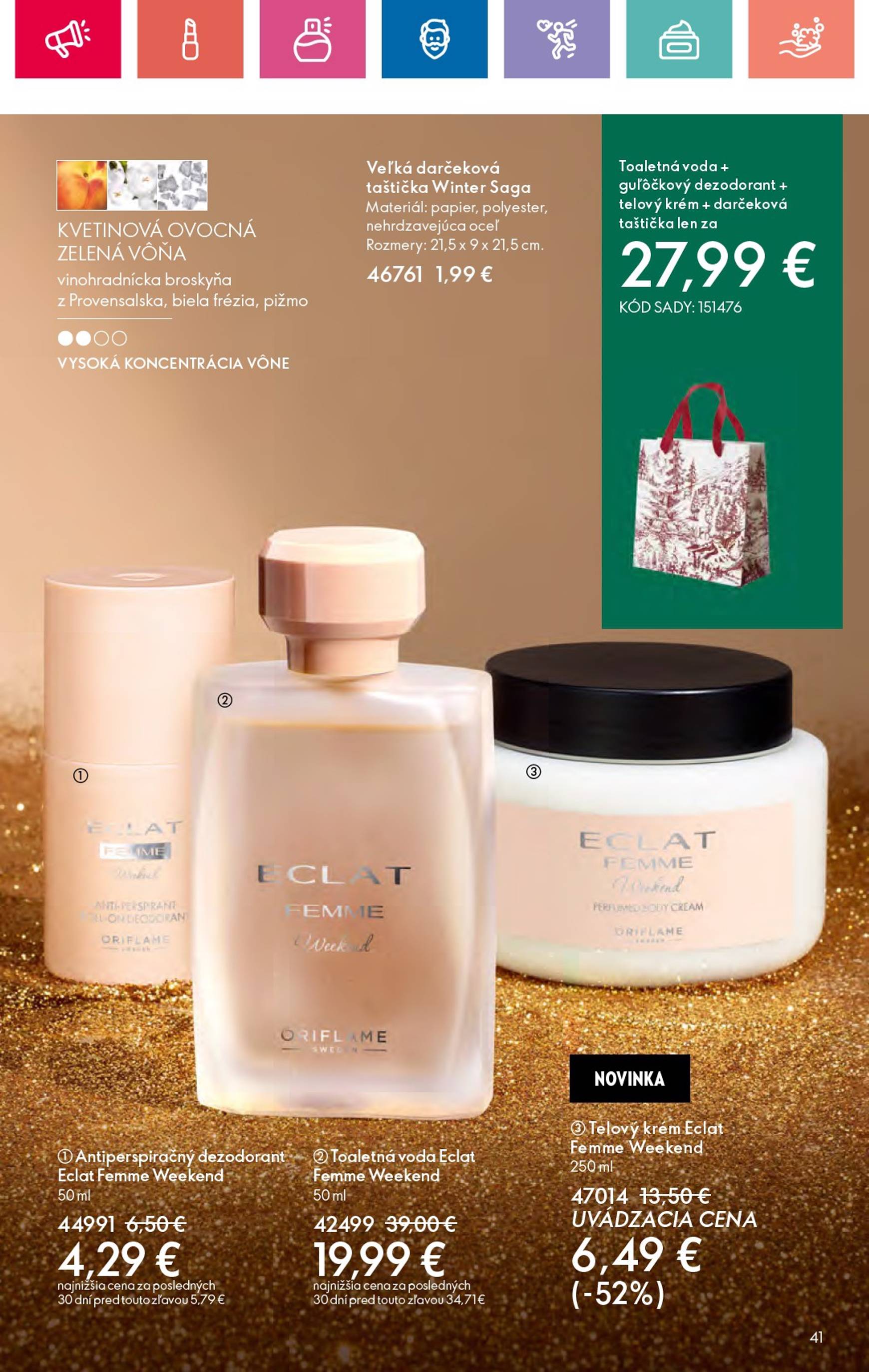 oriflame - Oriflame - Black Friday leták platný od 10.11. - 30.11. - page: 41