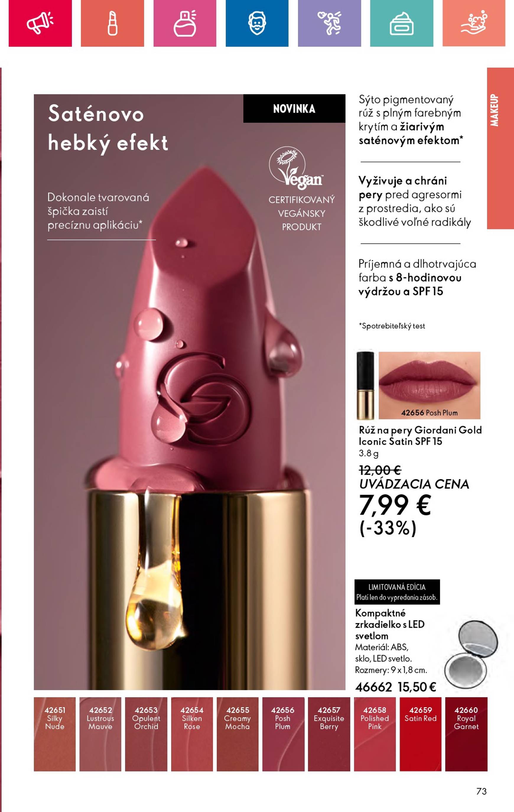 oriflame - Oriflame - Black Friday leták platný od 10.11. - 30.11. - page: 73