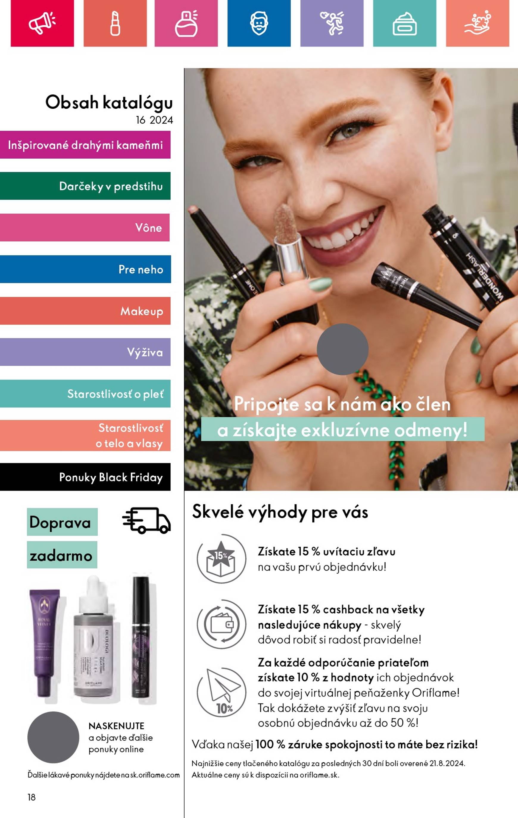 oriflame - Oriflame - Black Friday leták platný od 10.11. - 30.11. - page: 18