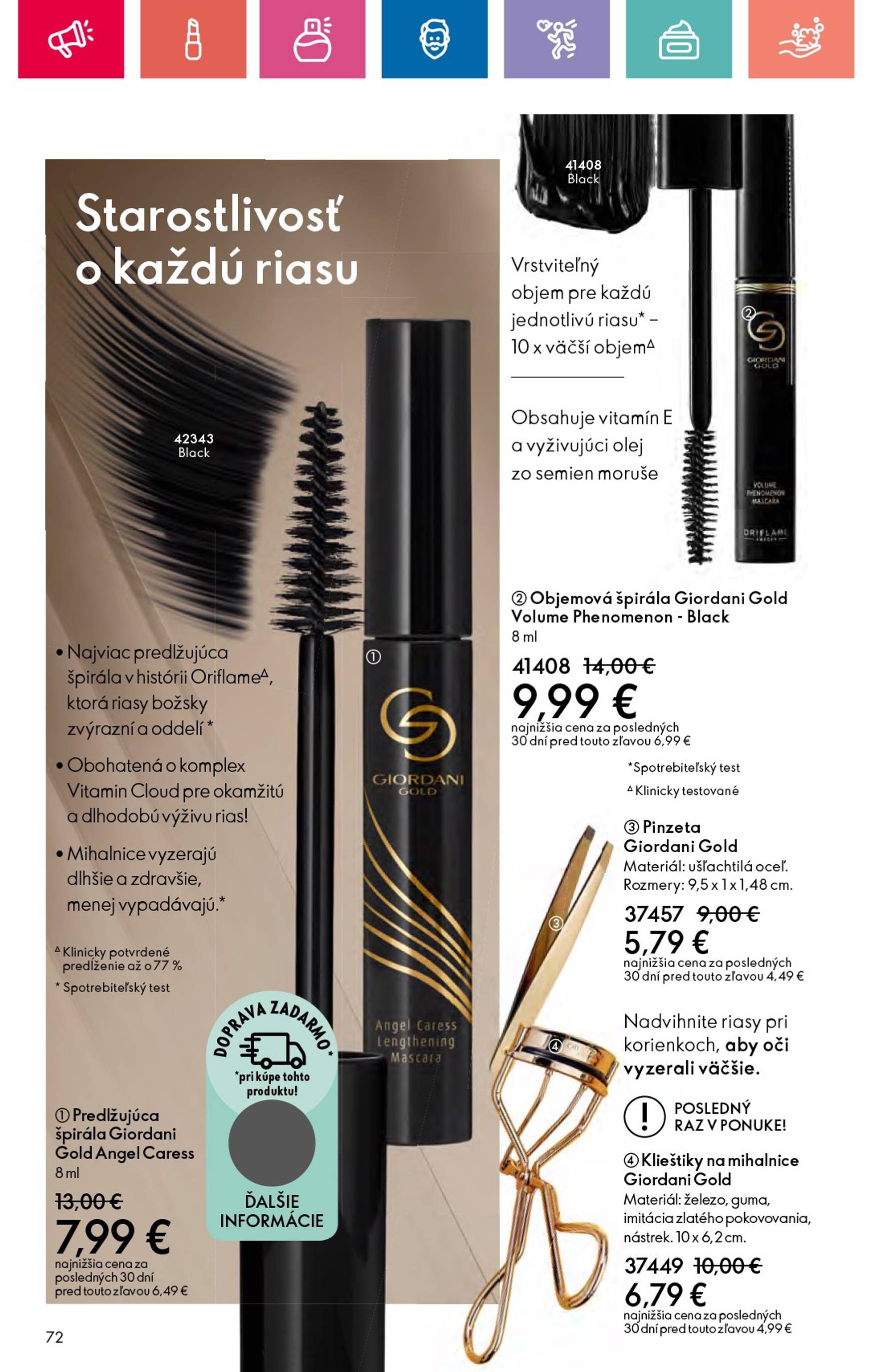 oriflame - ORIFLAME leták platný od 01.12. - 28.12. - page: 72