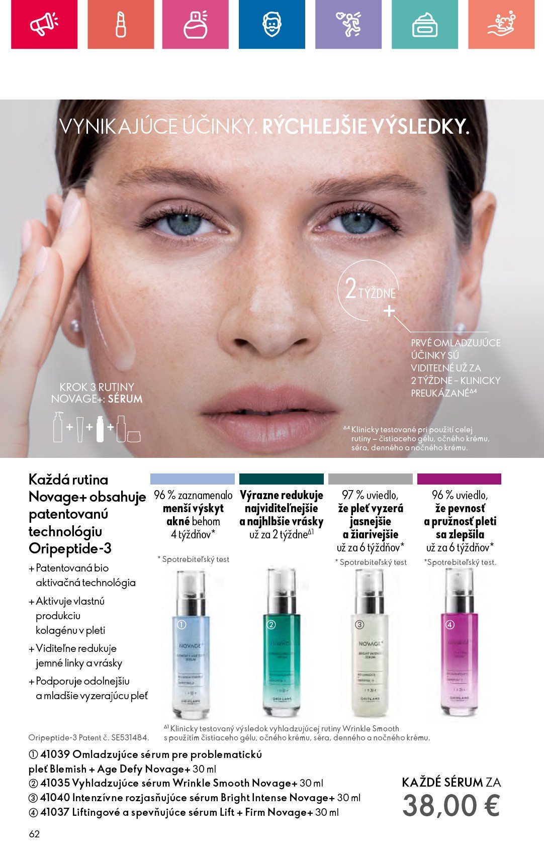 oriflame - ORIFLAME leták platný od 29.12. - 18.01. - page: 62