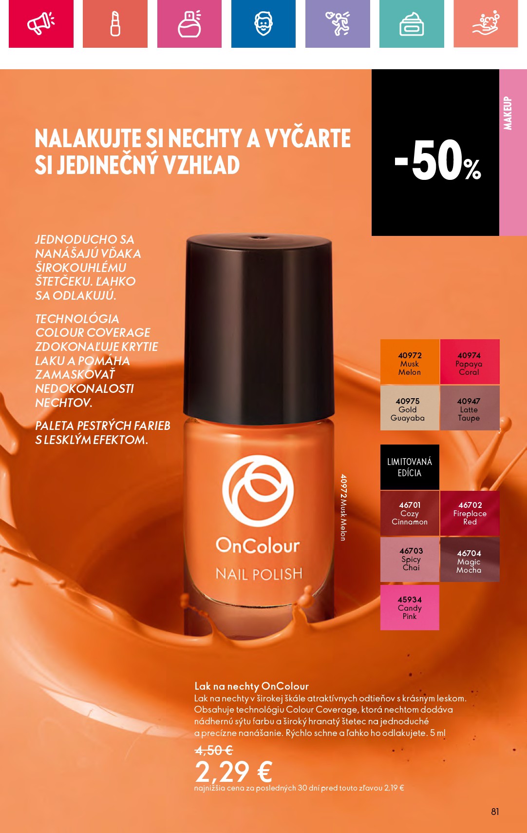 oriflame - ORIFLAME leták platný od 29.12. - 18.01. - page: 81