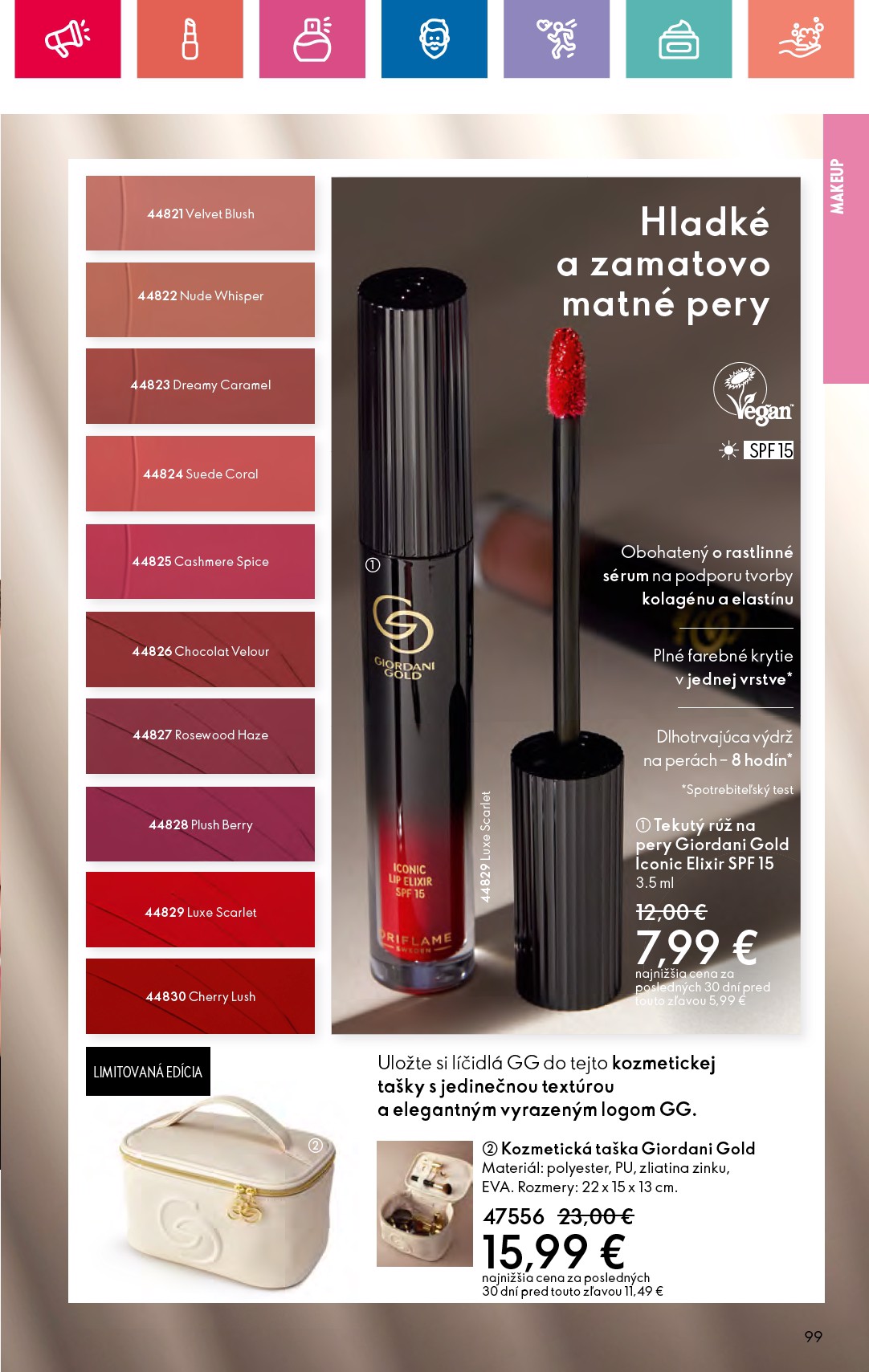 oriflame - ORIFLAME leták platný od 29.12. - 18.01. - page: 99