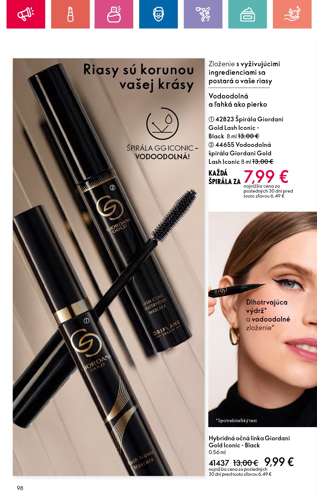 oriflame - ORIFLAME leták platný od 29.12. - 18.01. - page: 98