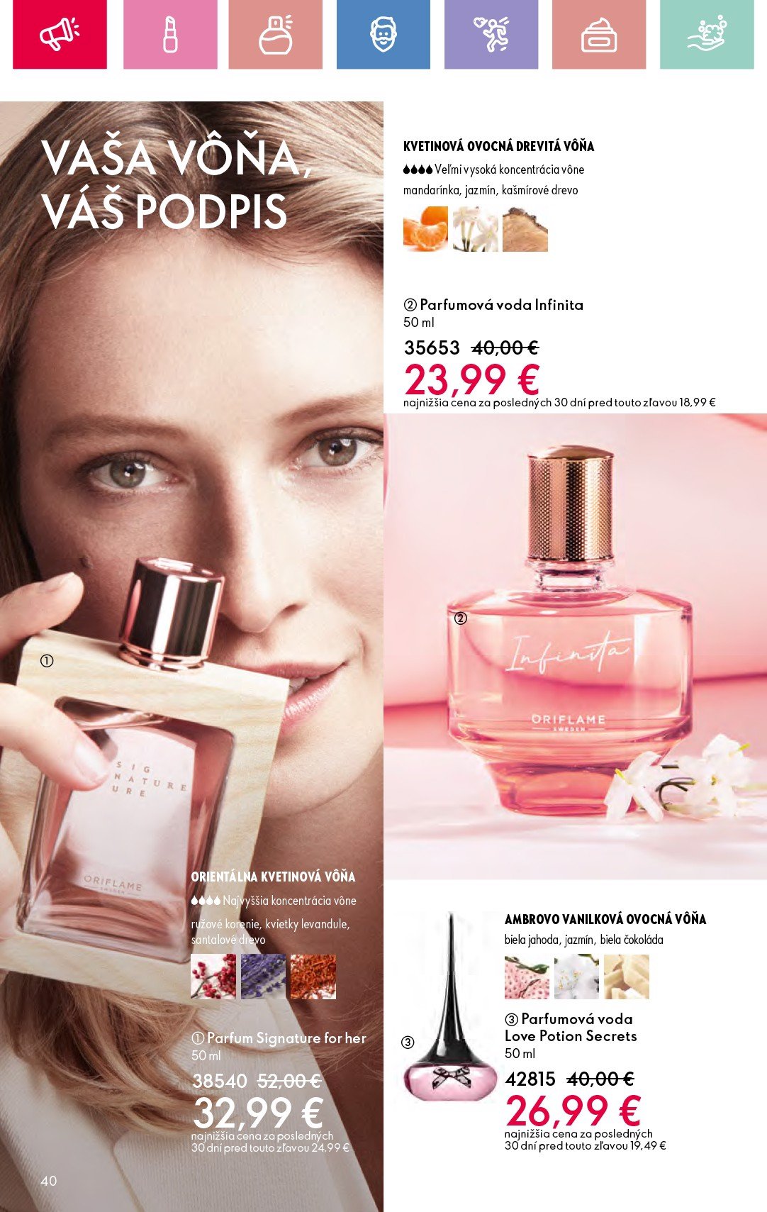 oriflame - ORIFLAME leták platný od 19.01. - 08.02. - page: 40