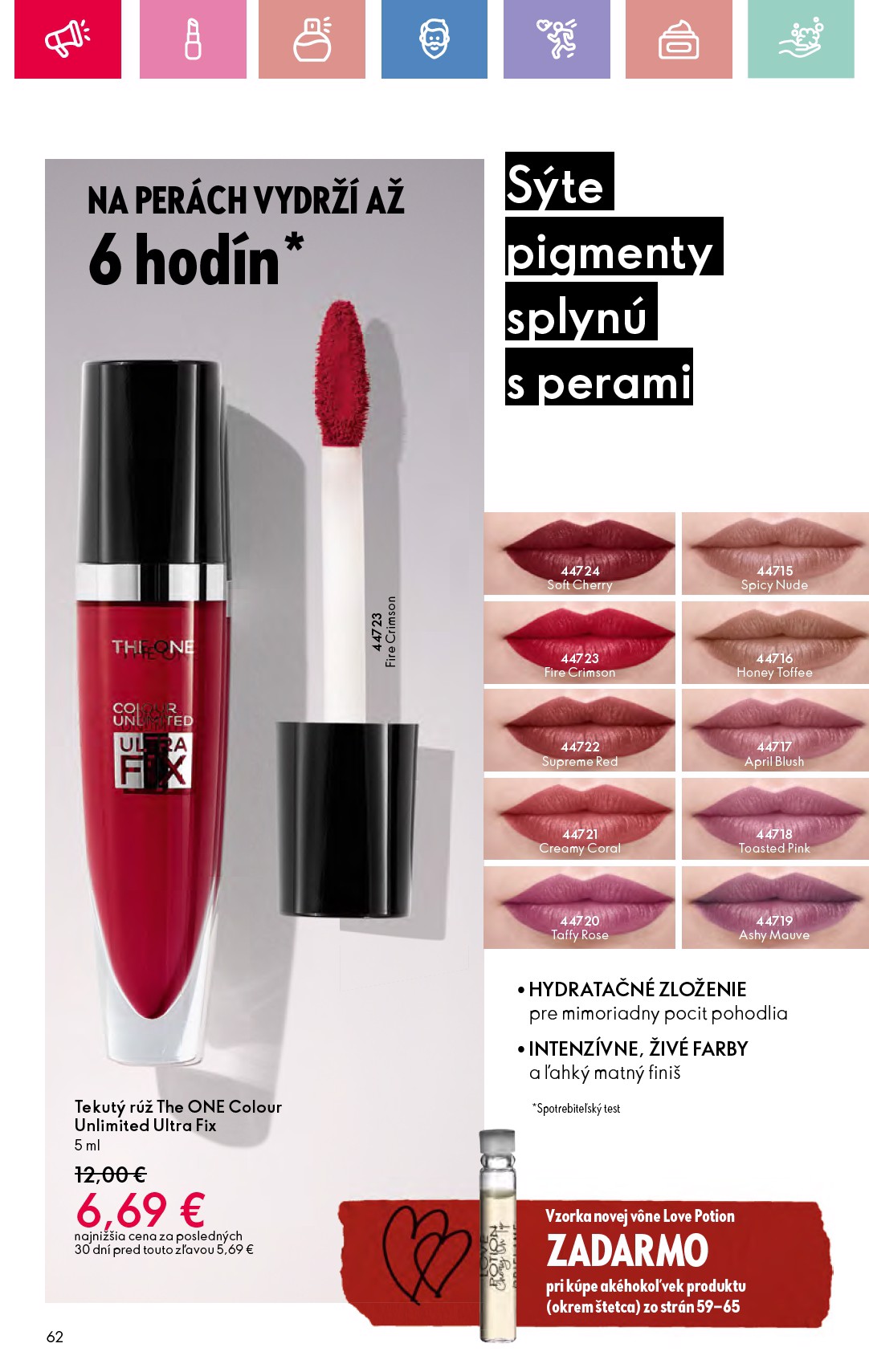 oriflame - ORIFLAME leták platný od 19.01. - 08.02. - page: 62