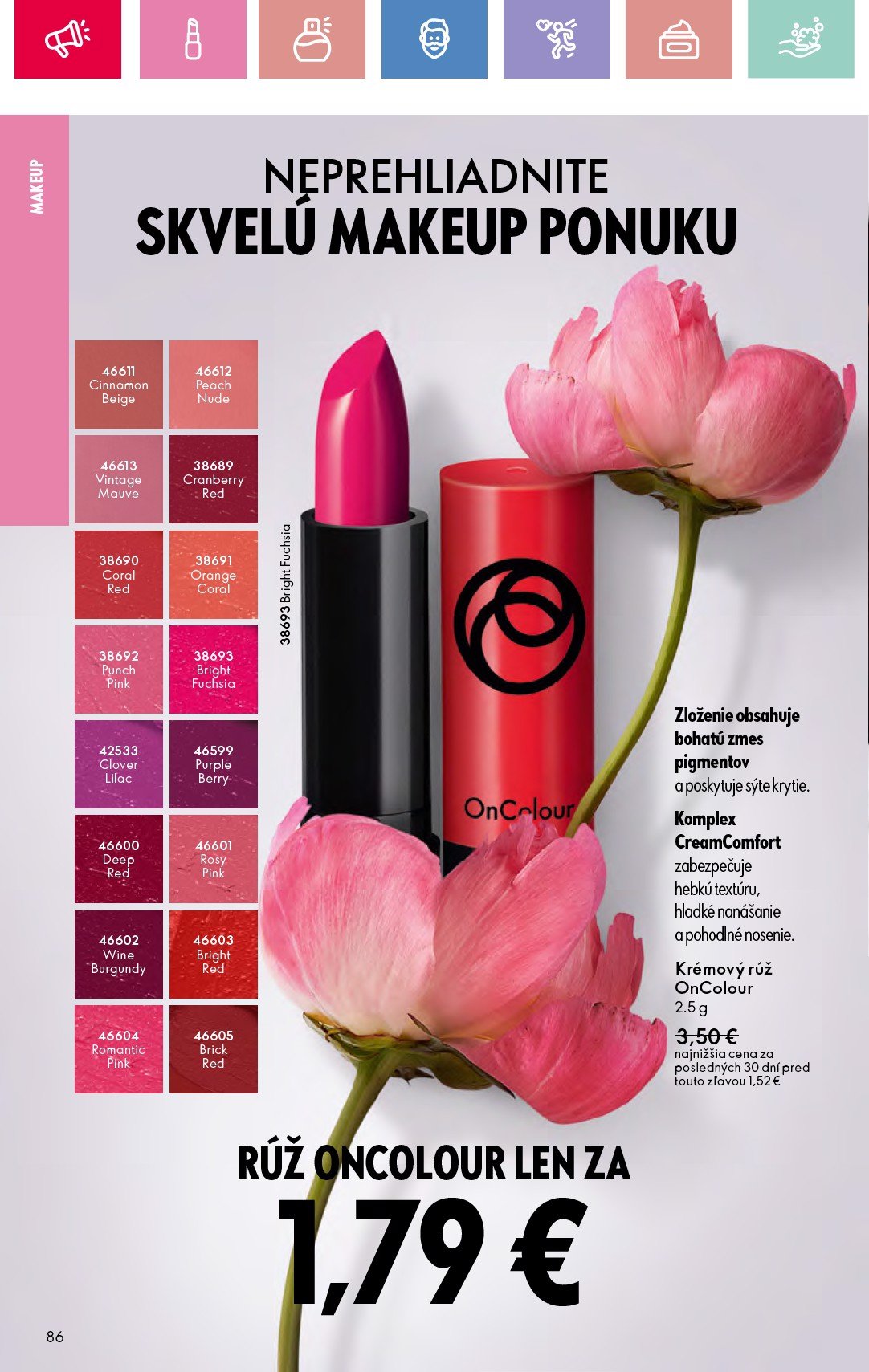 oriflame - ORIFLAME leták platný od 09.02. - 01.03. - page: 86