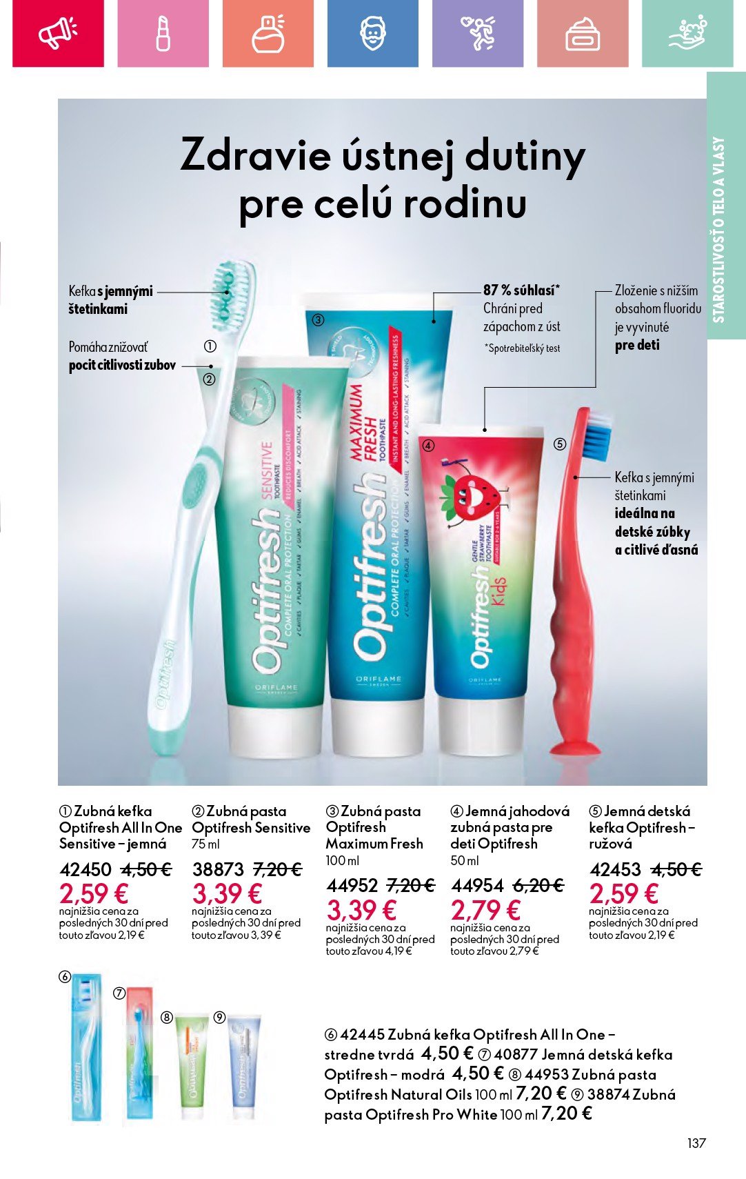 oriflame - ORIFLAME leták platný od 02.03. - 22.03. - page: 137