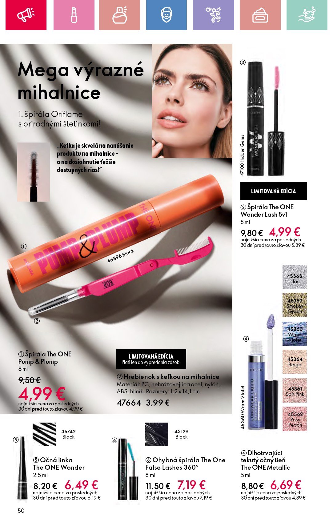 oriflame - ORIFLAME leták platný od 02.03. - 22.03. - page: 50