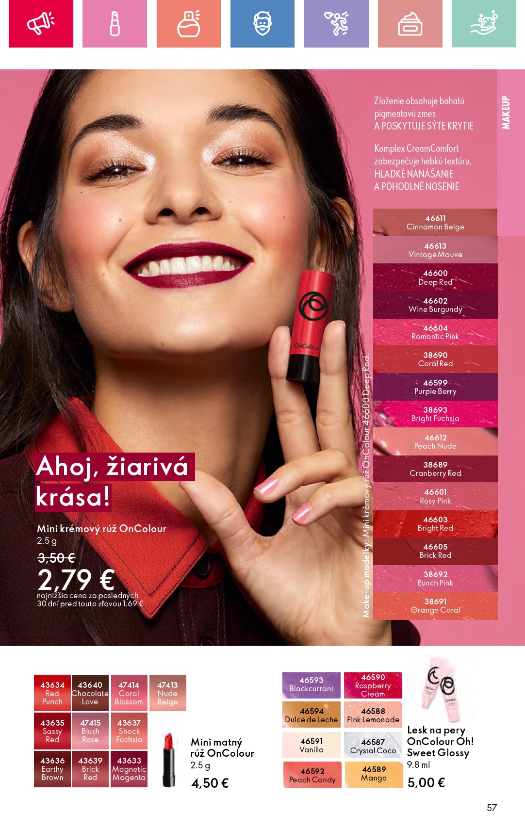 oriflame - ORIFLAME leták platný od 04.05. - 24.05. - page: 57 oriflame - ORIFLAME leták platný od 04.05. - 24.05. - page: 57
