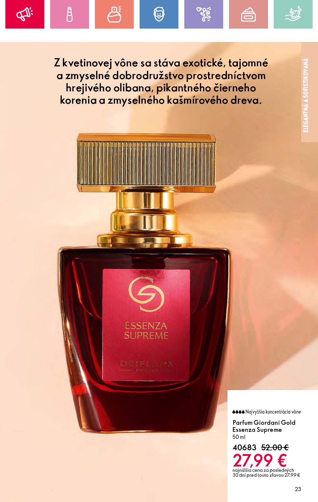 oriflame - ORIFLAME leták platný od 04.05. - 24.05. - page: 23 oriflame - ORIFLAME leták platný od 04.05. - 24.05. - page: 23