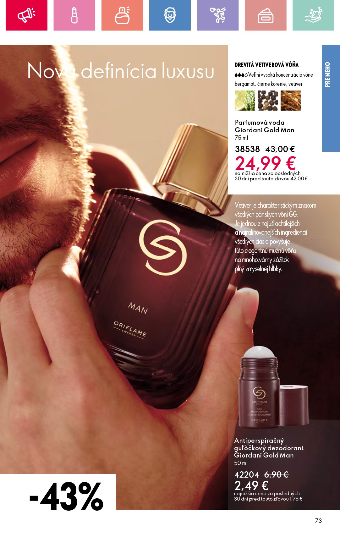 oriflame - ORIFLAME leták platný od 25.05. - 14.06. - page: 73 oriflame - ORIFLAME leták platný od 25.05. - 14.06. - page: 73