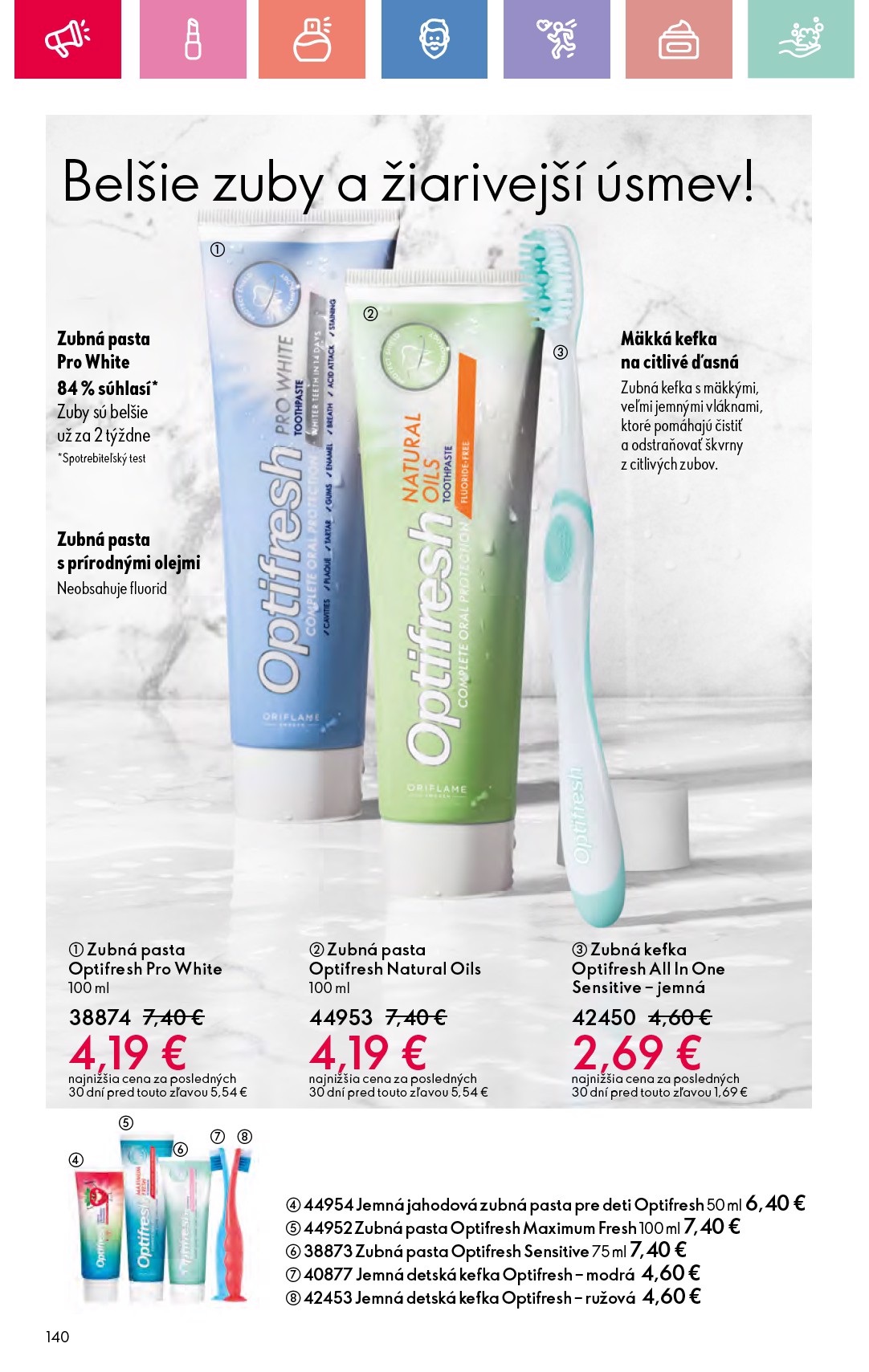 oriflame - ORIFLAME leták platný od 25.05. - 14.06. - page: 140 oriflame - ORIFLAME leták platný od 25.05. - 14.06. - page: 140