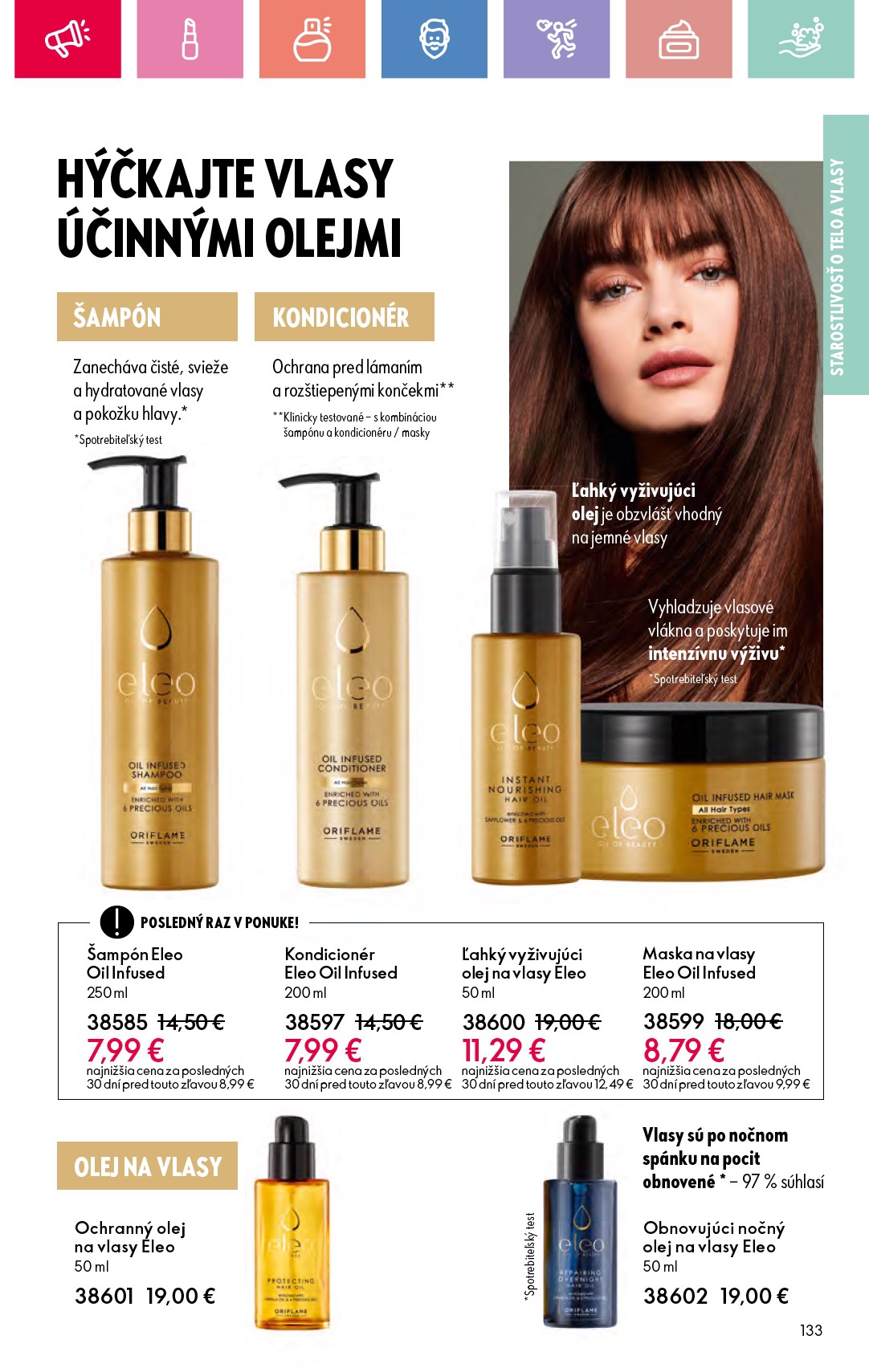 oriflame - Leták ORIFLAME platný od 06.07. do 26.07. - page: 133 oriflame - Leták ORIFLAME platný od 06.07. do 26.07. - page: 133