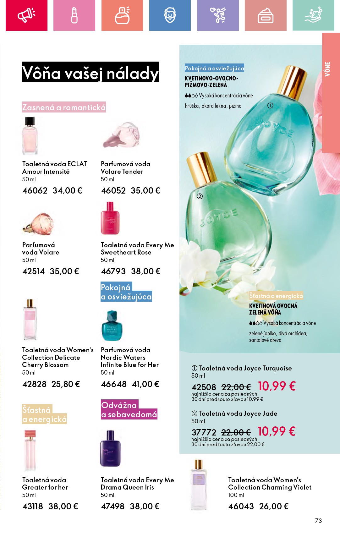oriflame - Leták ORIFLAME platný od 06.07. do 26.07. - page: 73 oriflame - Leták ORIFLAME platný od 06.07. do 26.07. - page: 73