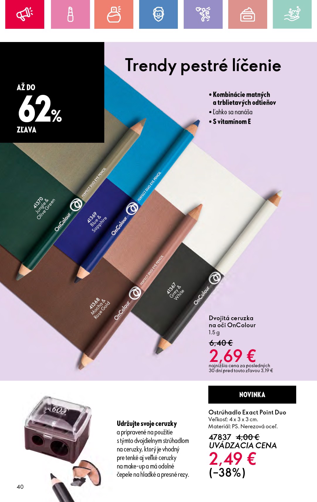 oriflame - Leták ORIFLAME platný od 06.07. do 26.07. - page: 40 oriflame - Leták ORIFLAME platný od 06.07. do 26.07. - page: 40