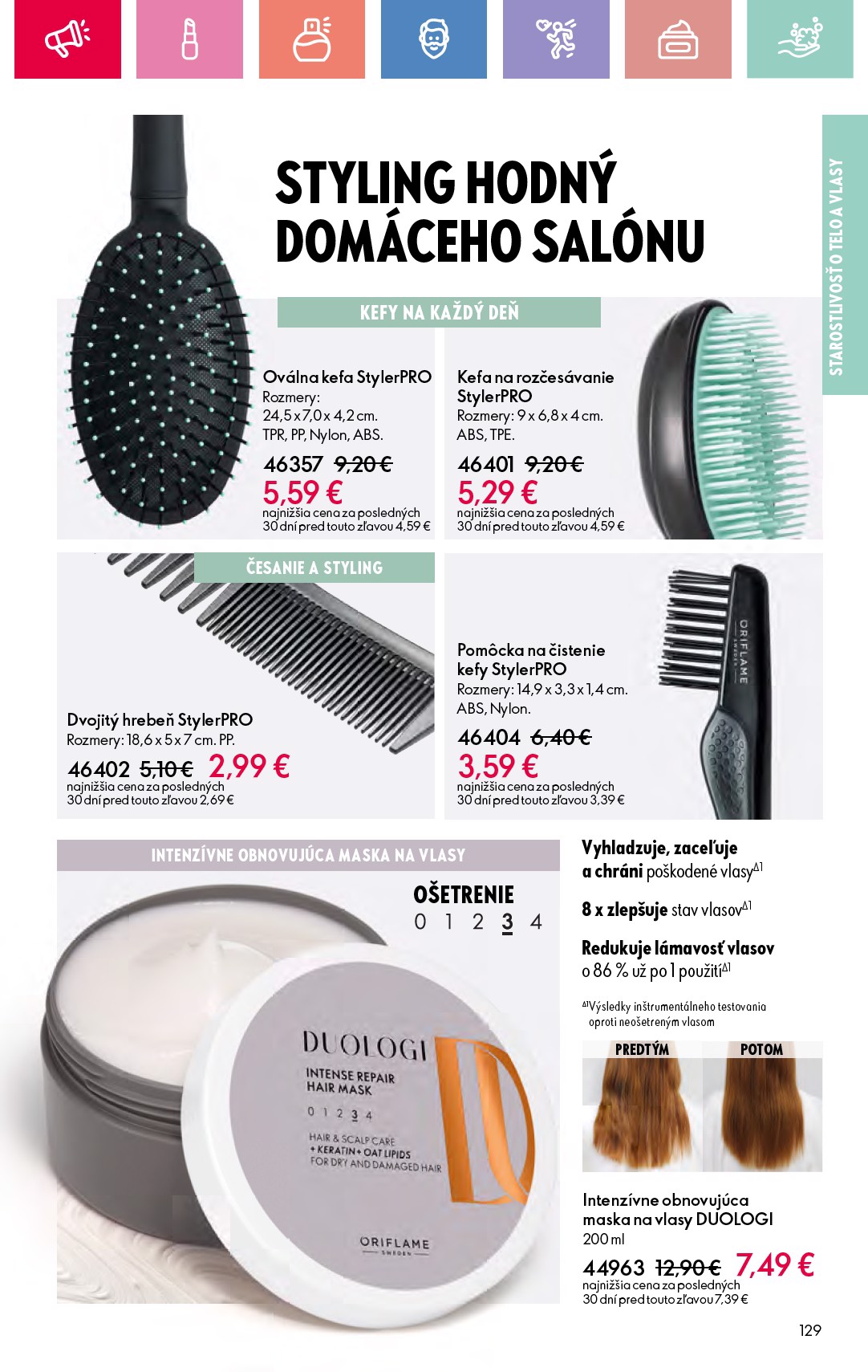 oriflame - Leták ORIFLAME platný od 06.07. do 26.07. - page: 129 oriflame - Leták ORIFLAME platný od 06.07. do 26.07. - page: 129